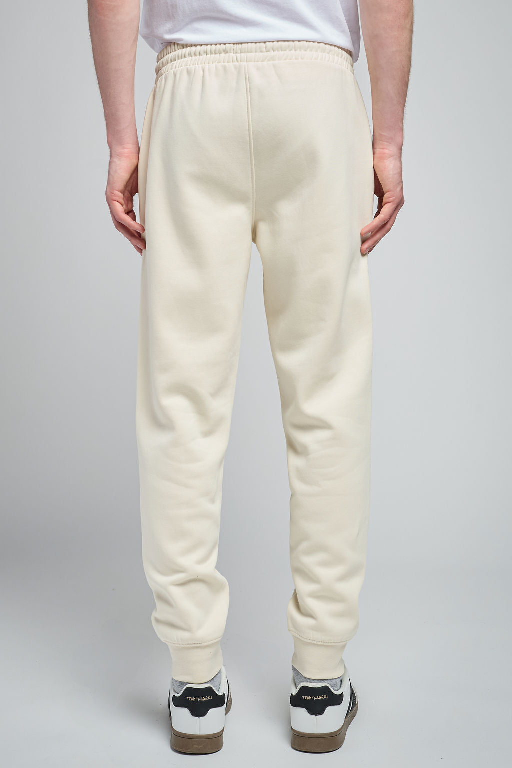 TEDDY SMITH P-NARKY jogging homme écru molleton coton
