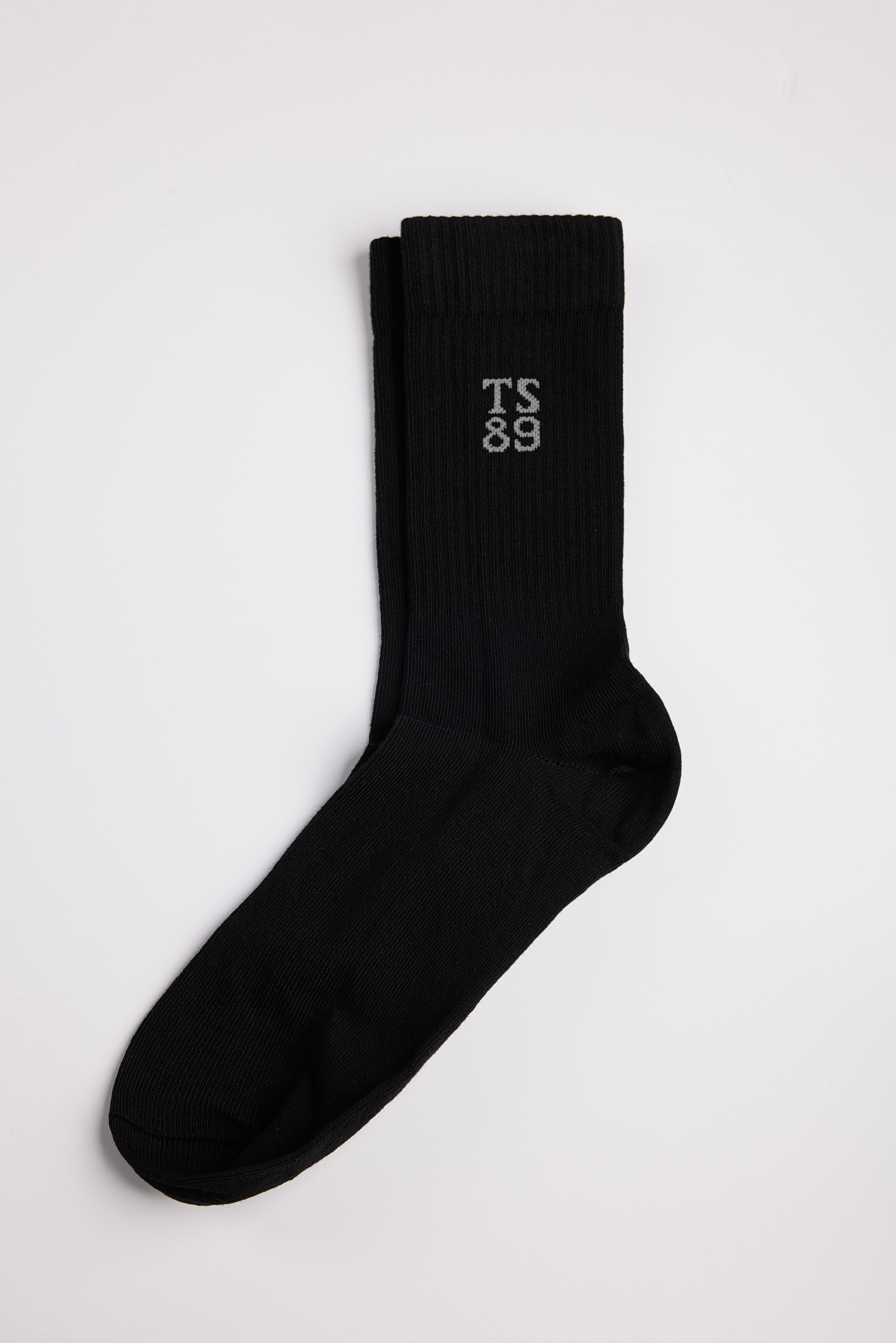 Teddy Smith 89 chaussettes homme noir lot 3 coton