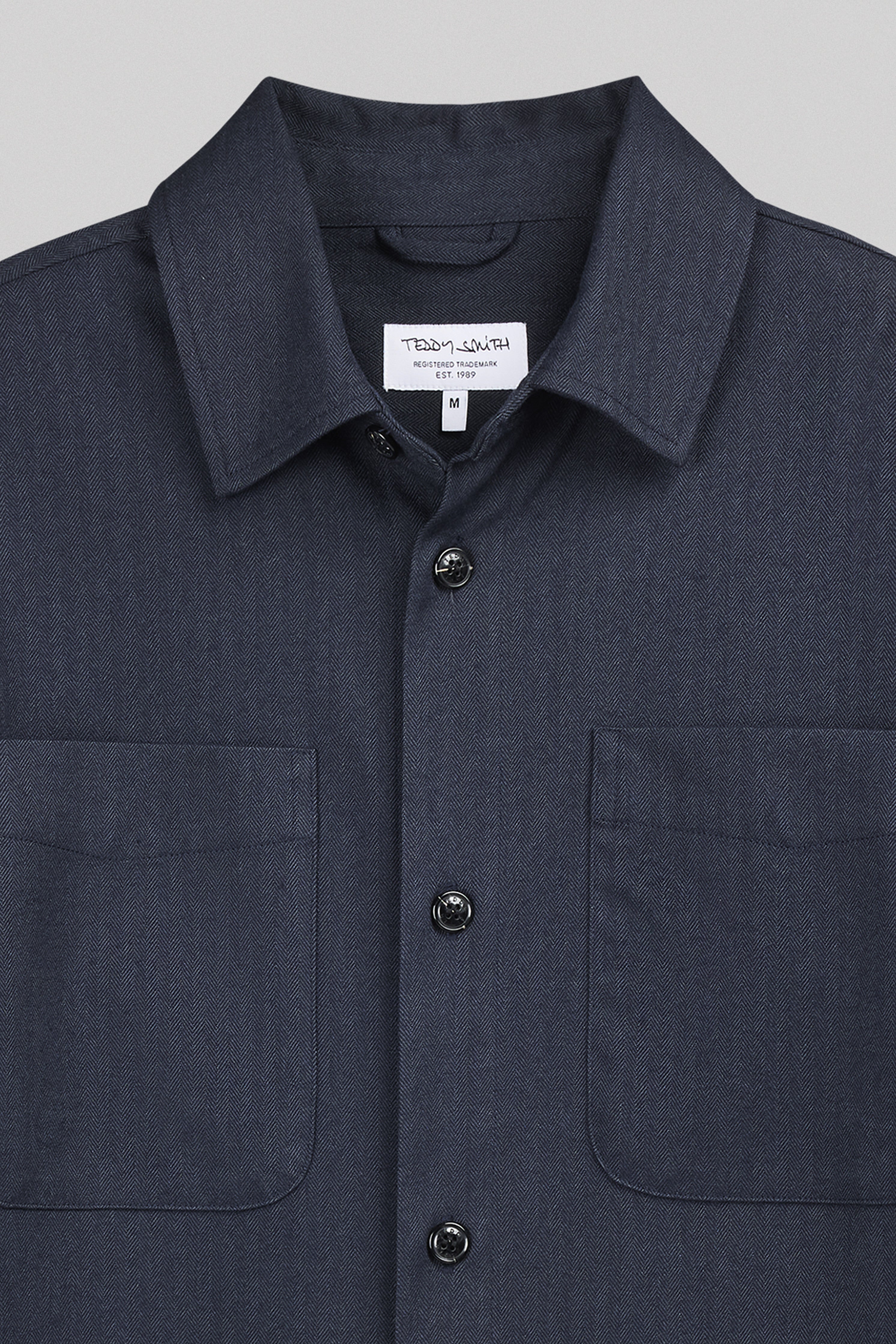 Teddy Smith C-Felix ML Dark Navy surchemise homme