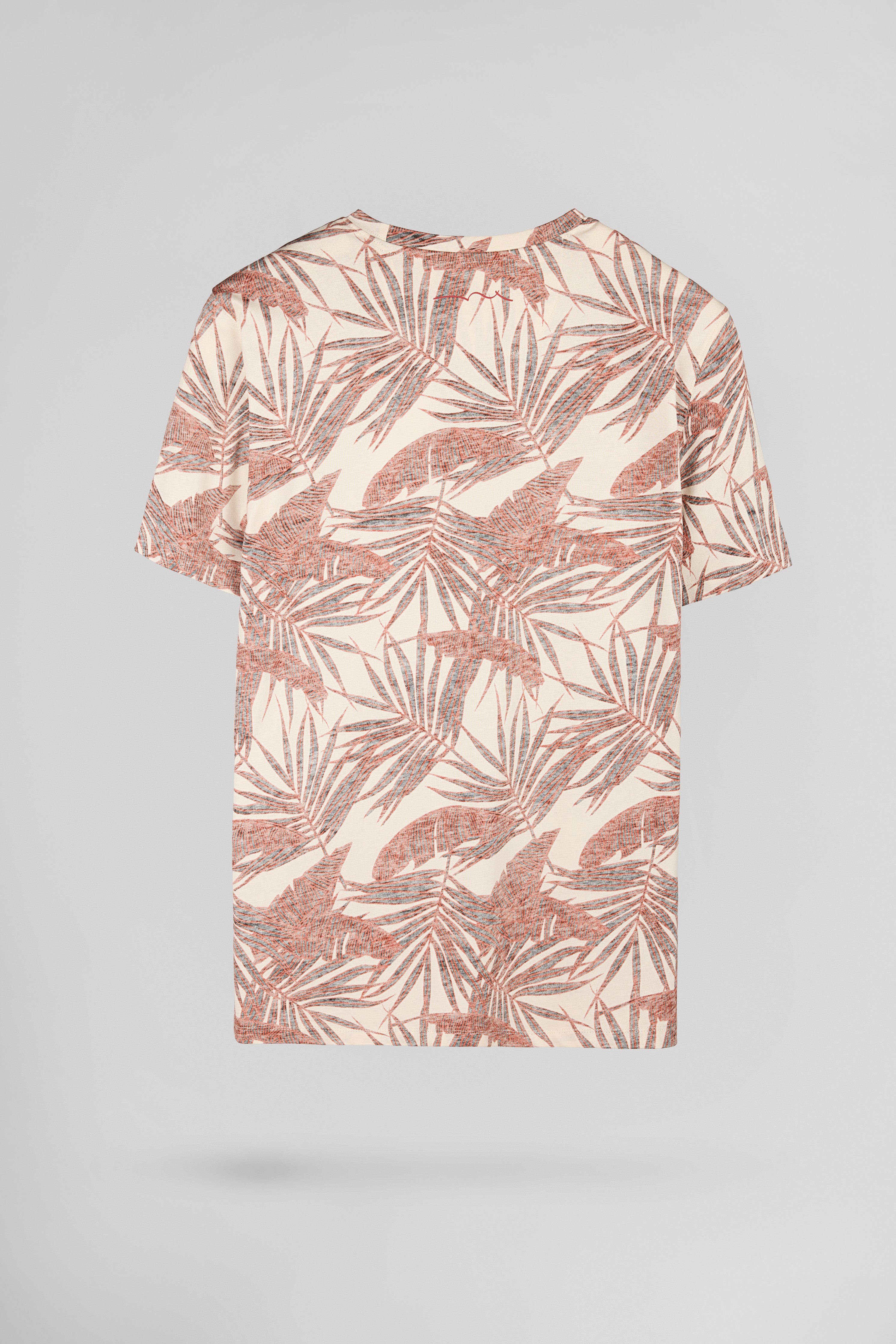 Teddy Smith T-Areski MC t-shirt floral crème homme