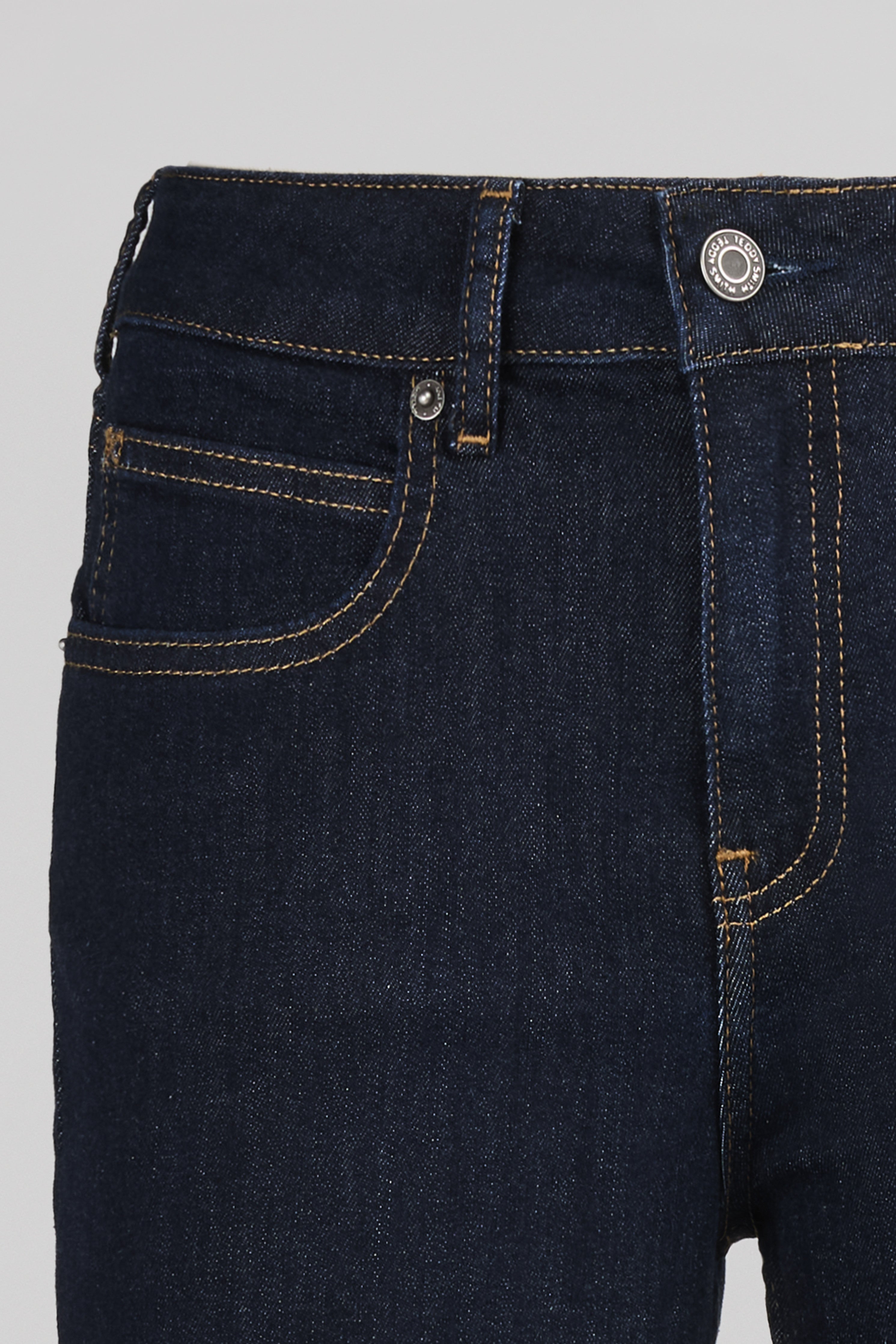Teddy Smith P-Candy Slim jean dark blue femme