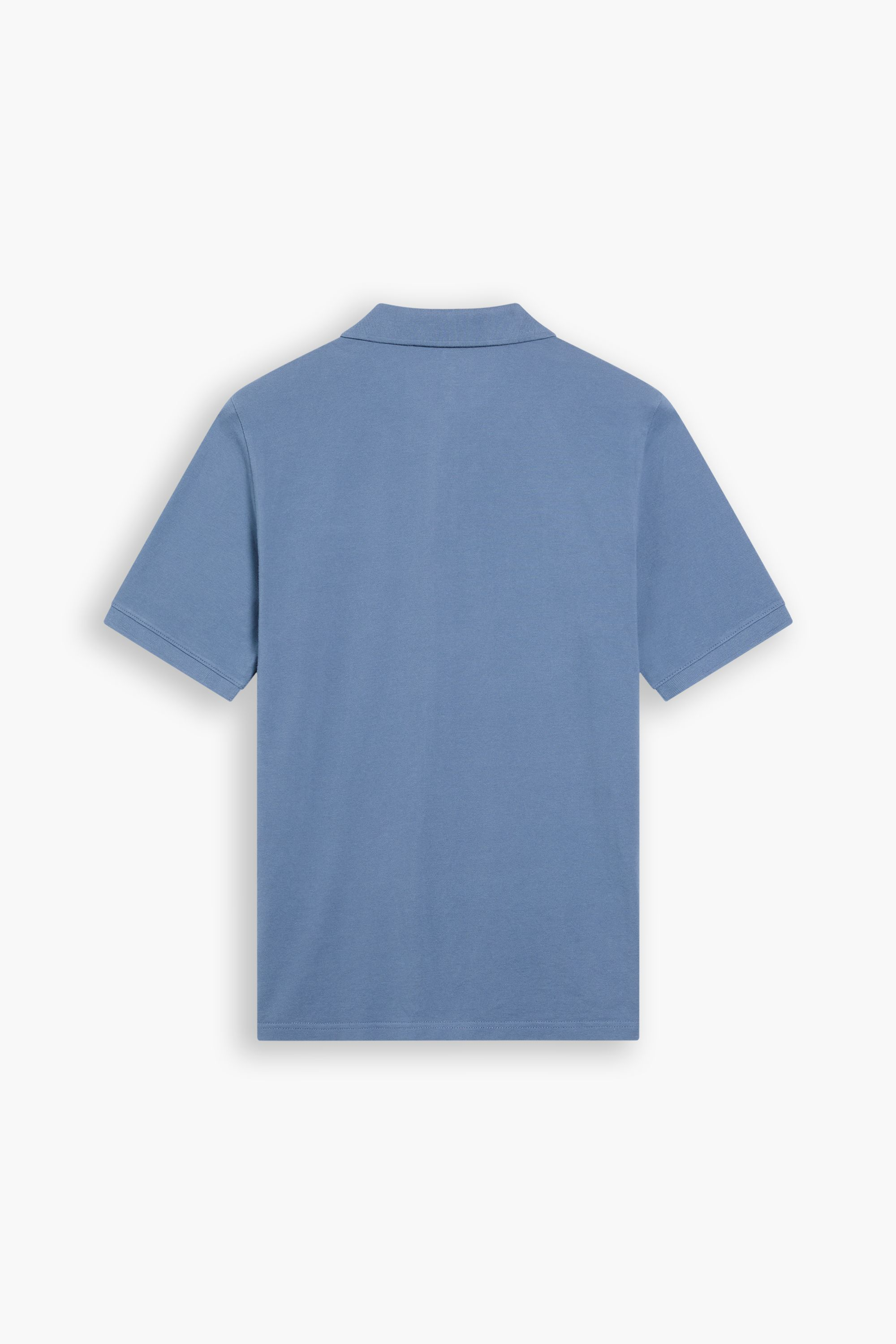 Dockers Pique Polo Slim Fit polo bleu piqué