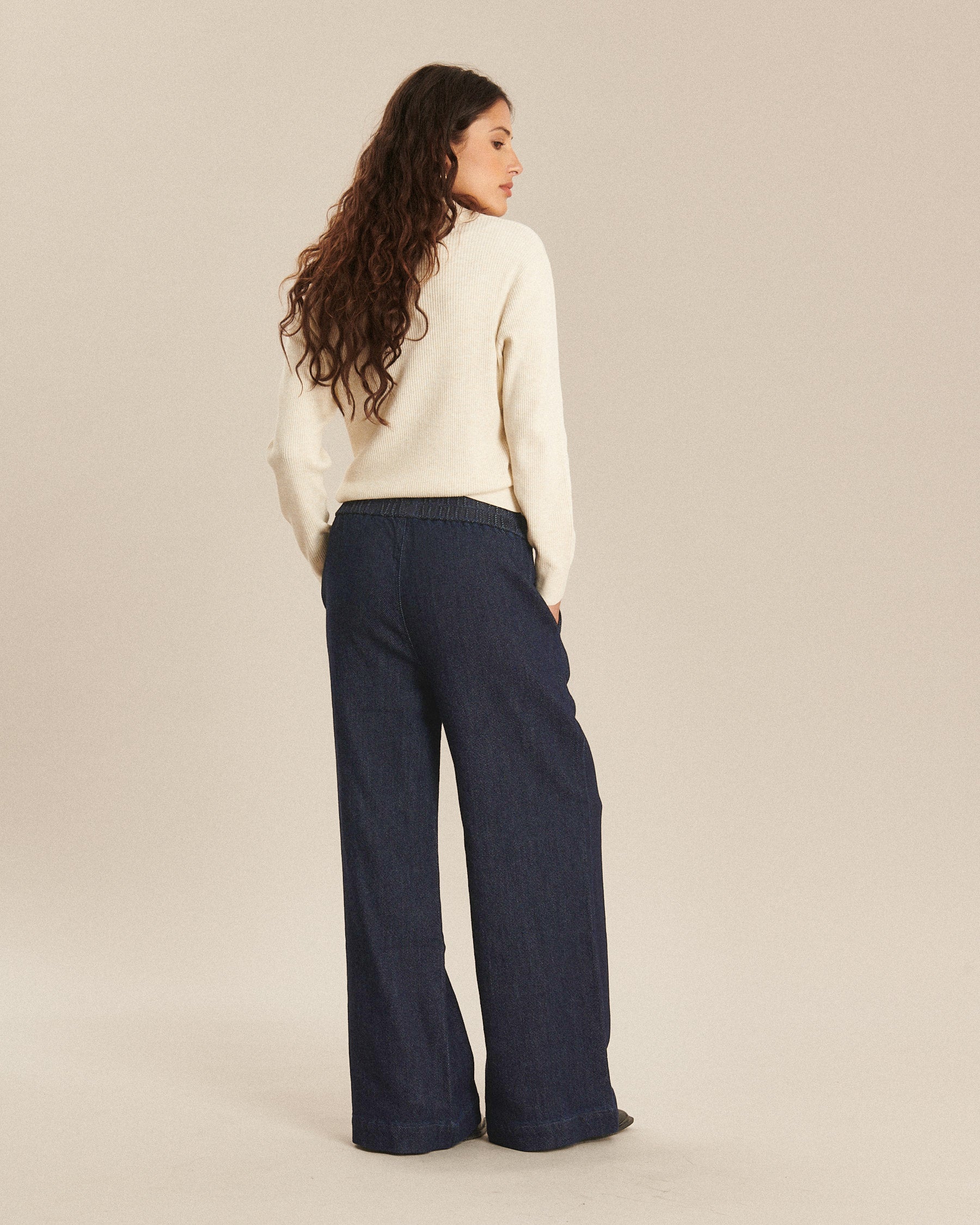 Labdip Nash Denim 3D pantalon large bleu brut coton