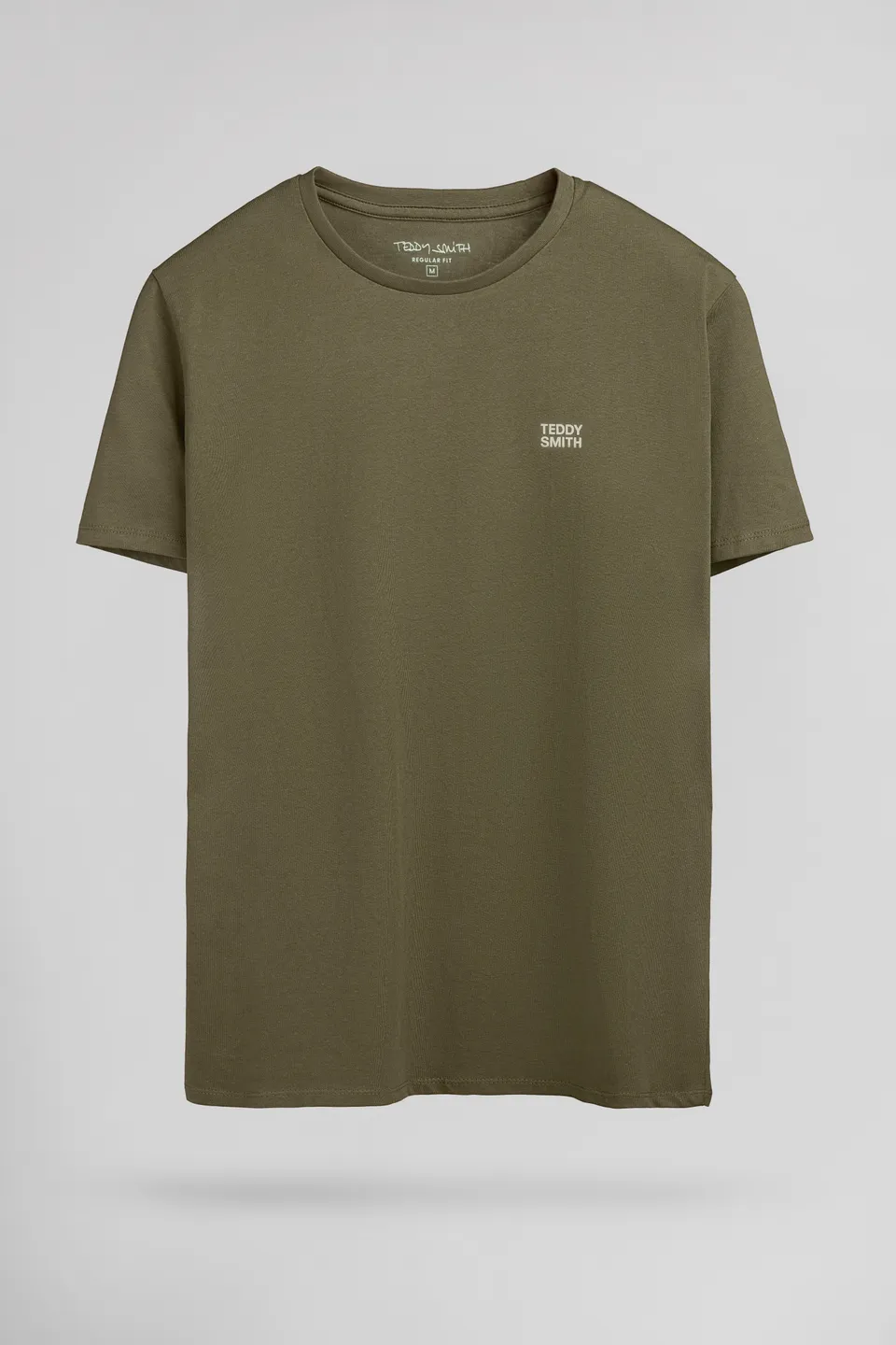 Teddy Smith The Tee 1 MC t-shirt dusty kaki coton