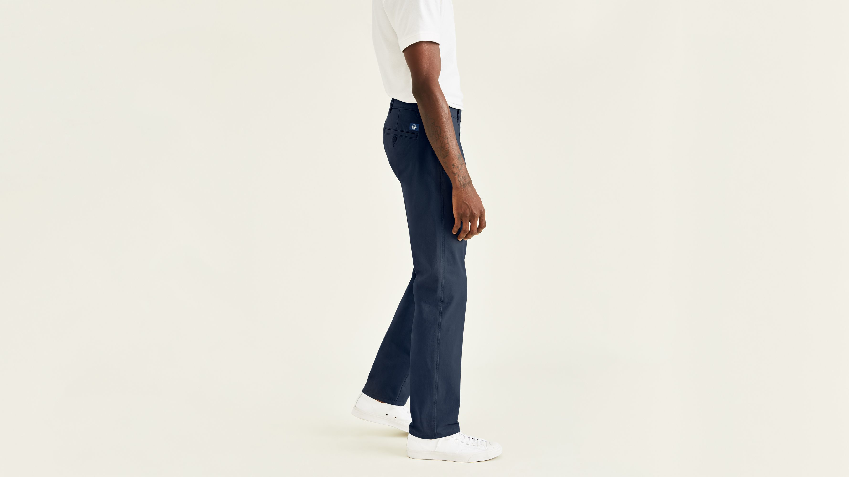 Dockers Ultimate chino homme droit bleu Pembroke stretch