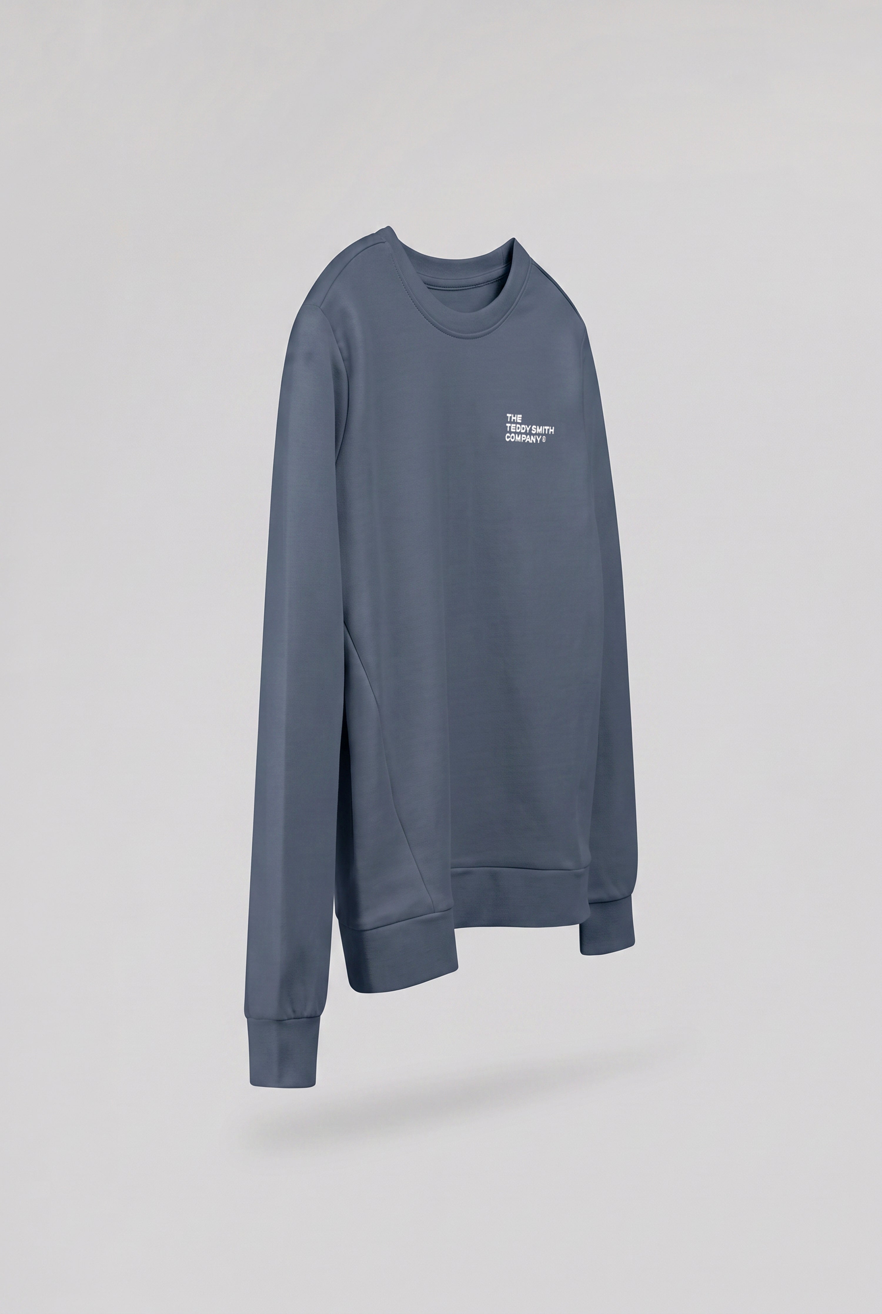 Teddy Smith S-Company RC JR sweat gris météore garçon