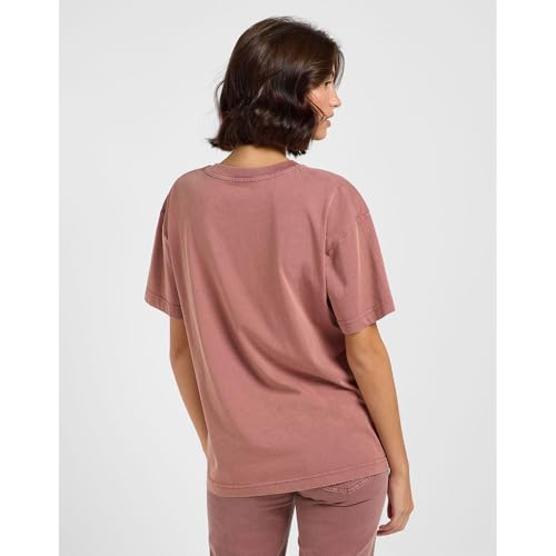 Lee Vintage Tee t-shirt décontracté femme S marron cactus