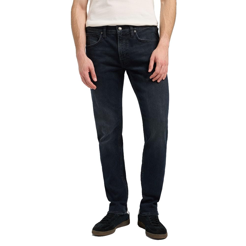Lee Luke jean homme droit Rinse Blue Denim denim
