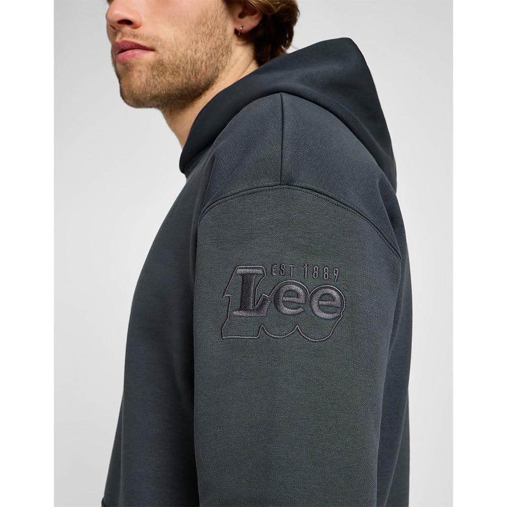 Lee Core Relaxed sweat homme XL noir délavé