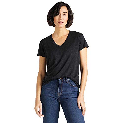 Lee V Neck Tee t-shirt femme col V coton