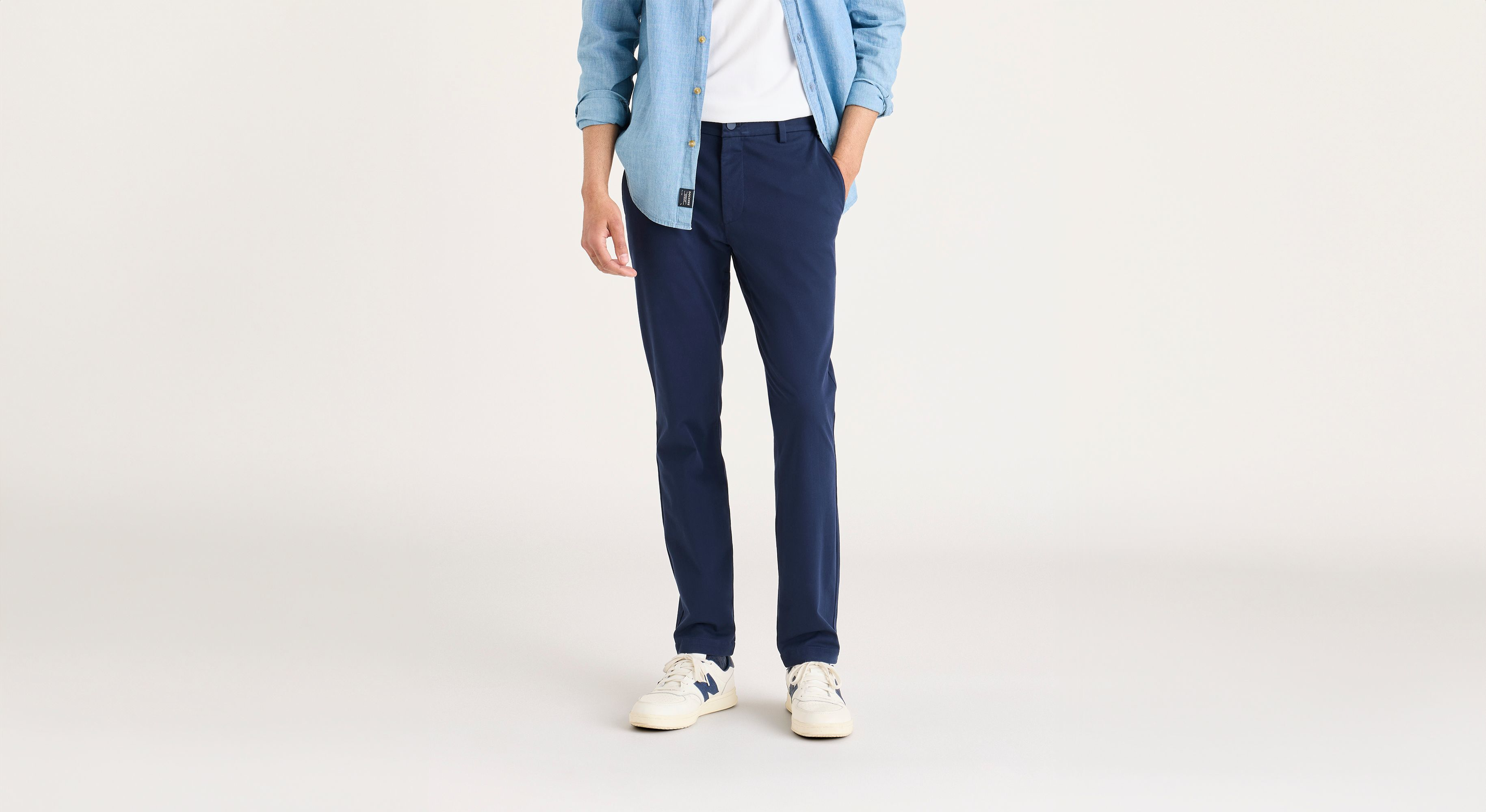 Dockers Go Activeflex chino skinny bleu marine