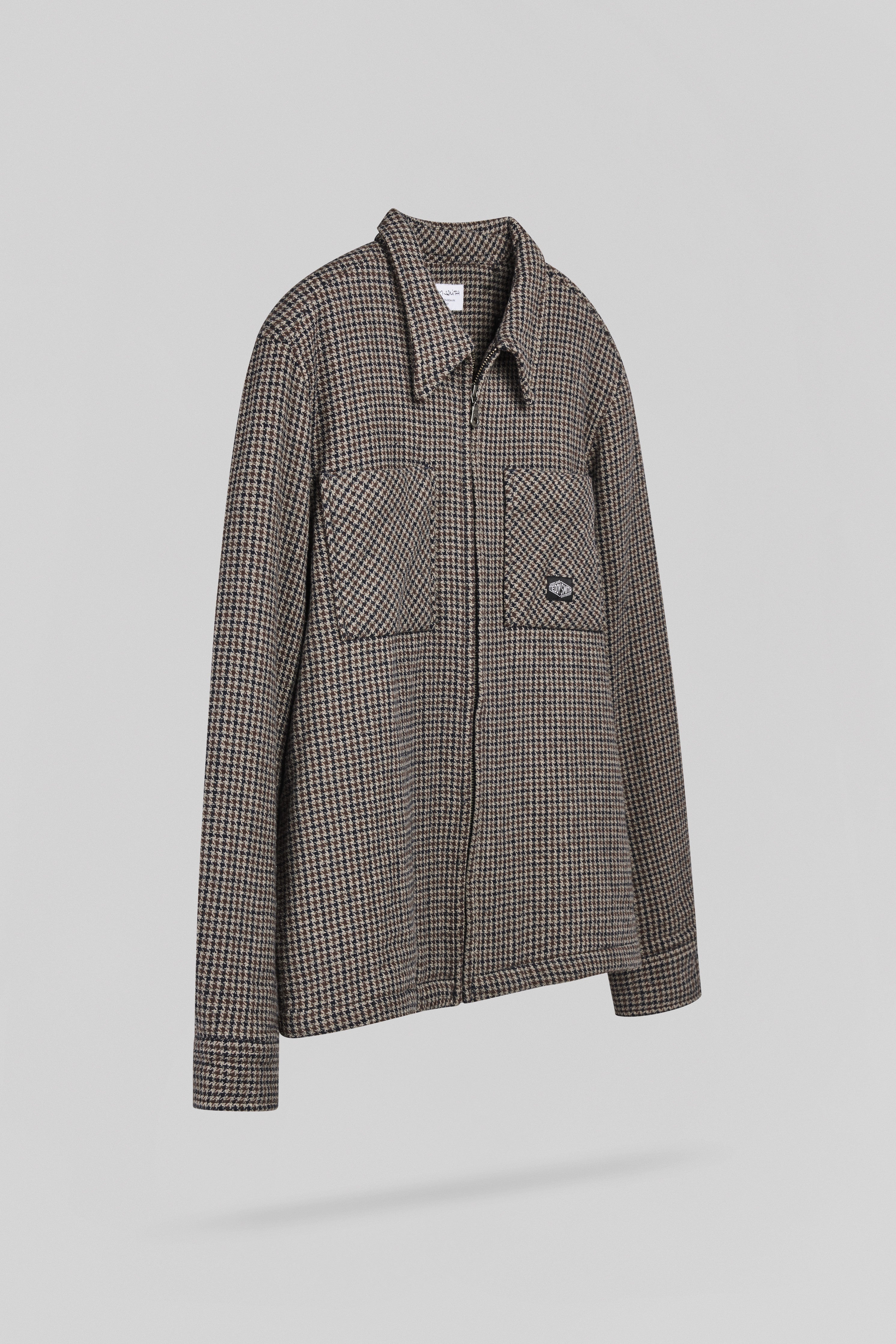 Teddy Smith C-Simon ML surchemise noire homme zippée