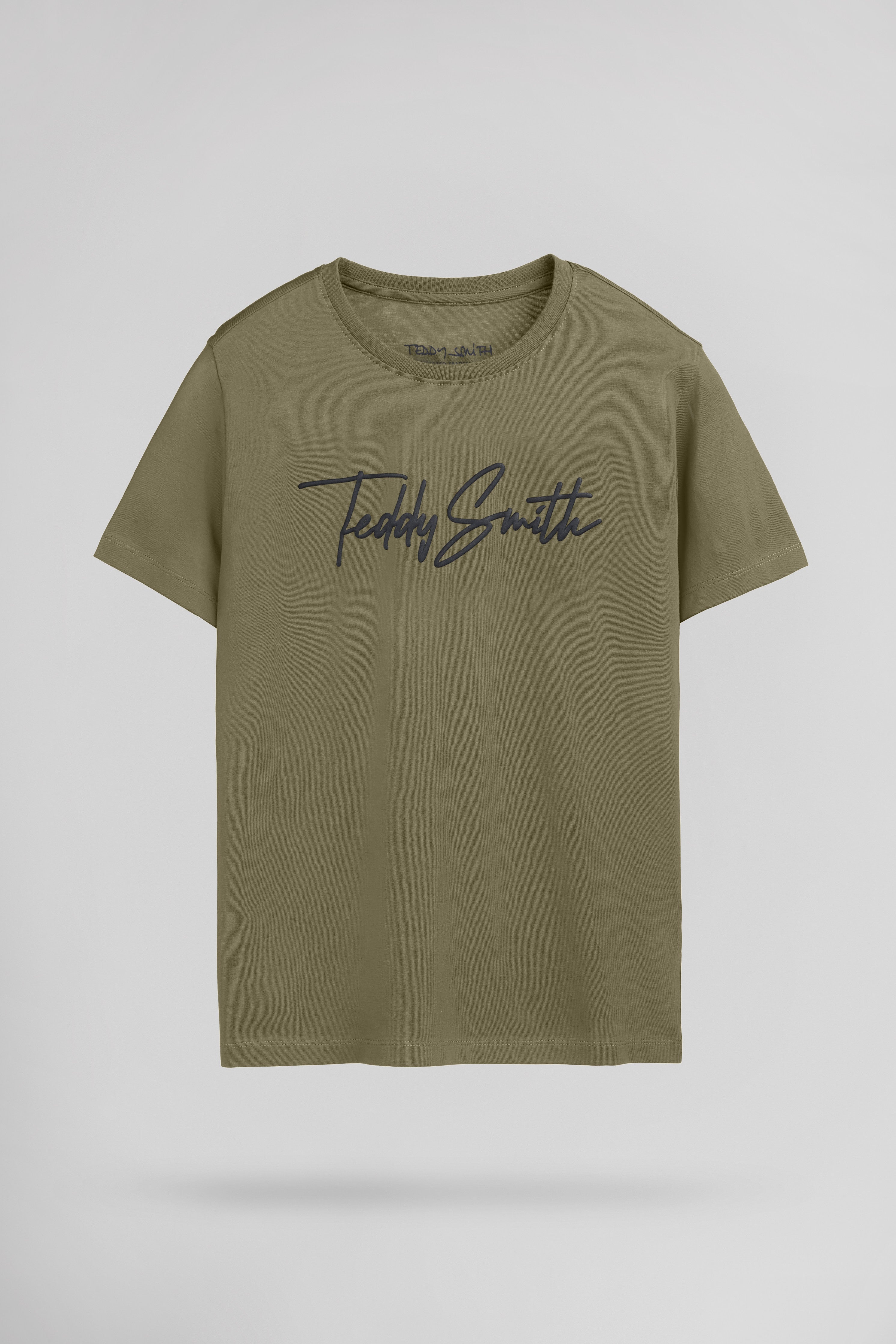 Teddy Smith T-Evan MC JR t-shirt kaki garçon