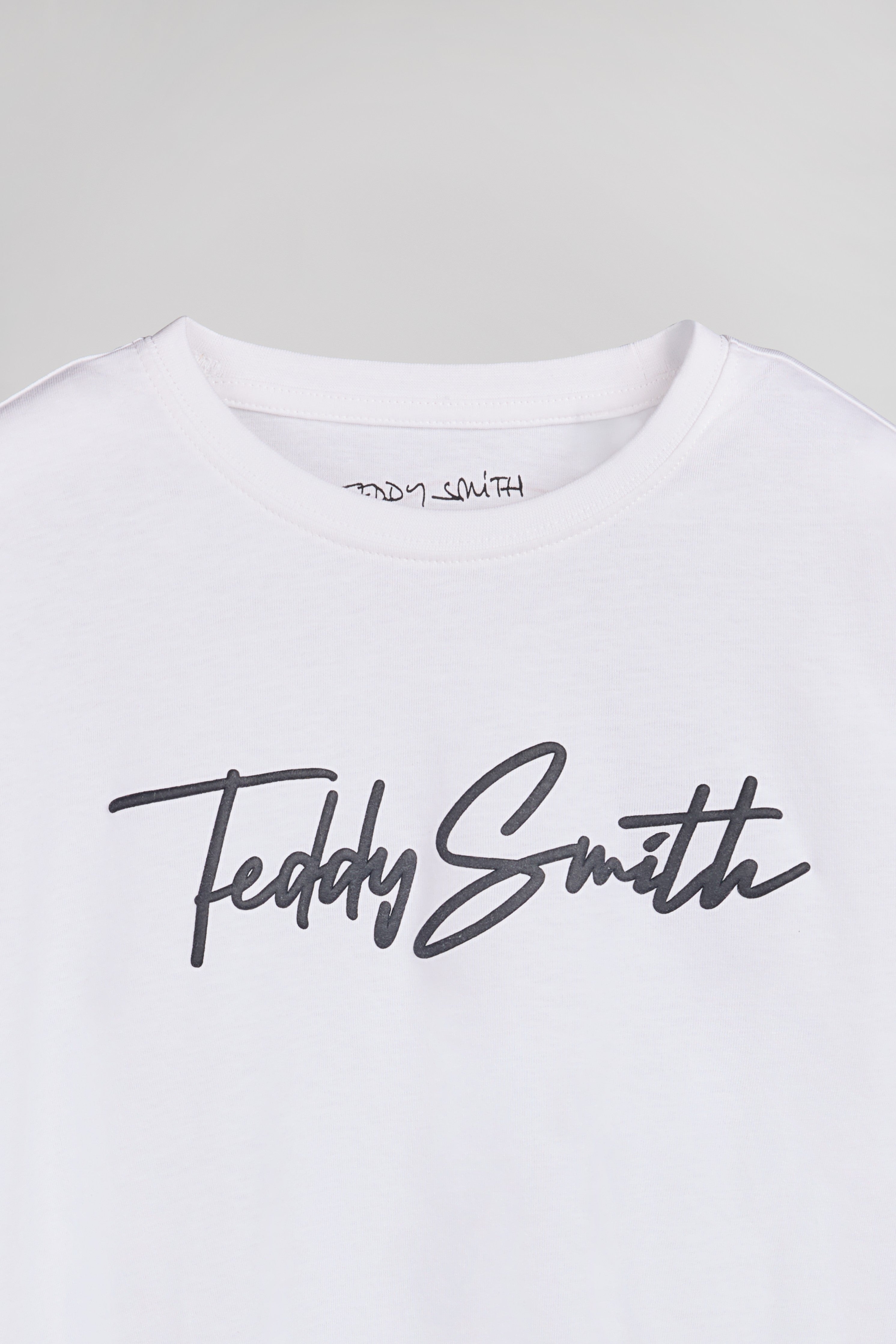 Teddy Smith Evan ML JR t-shirt blanc manches longues