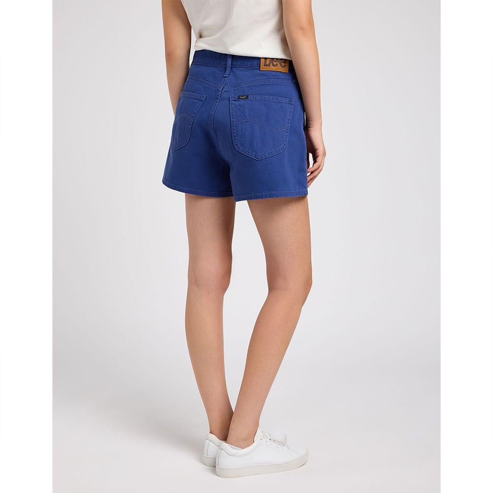 Lee Carol short jean femme coupe décontractée denim