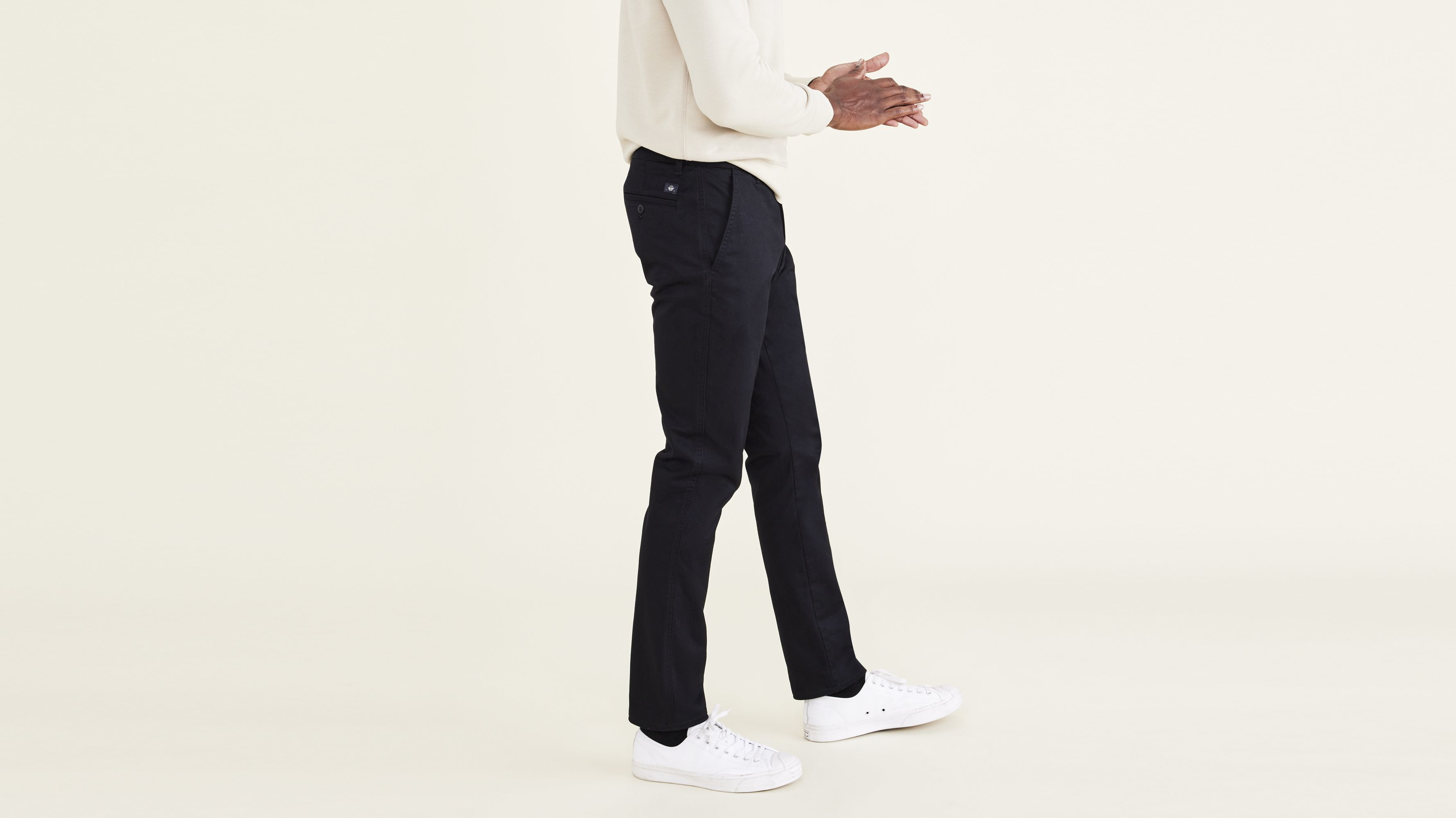 Dockers Original Chino Pantalon chino skinny noir stretch