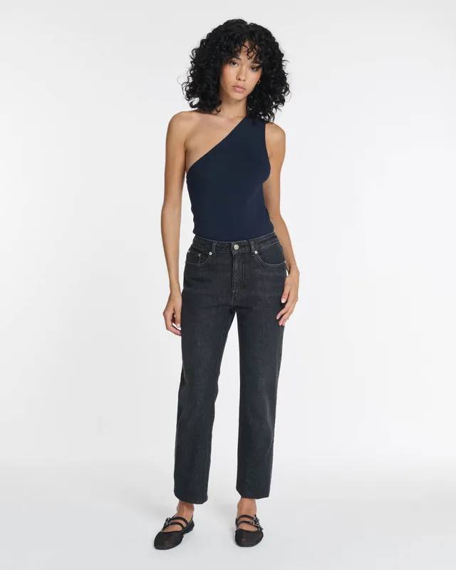 Labdip Pixie Dark Grey BL 70 jean droit gris stretch