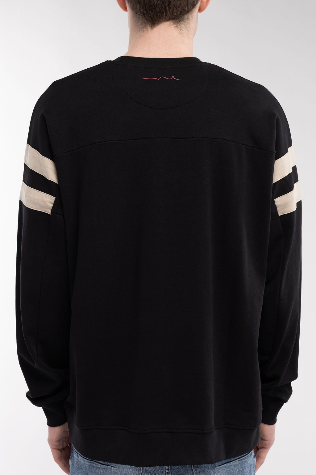 Teddy Smith S-Crimson RC sweat noir loose homme