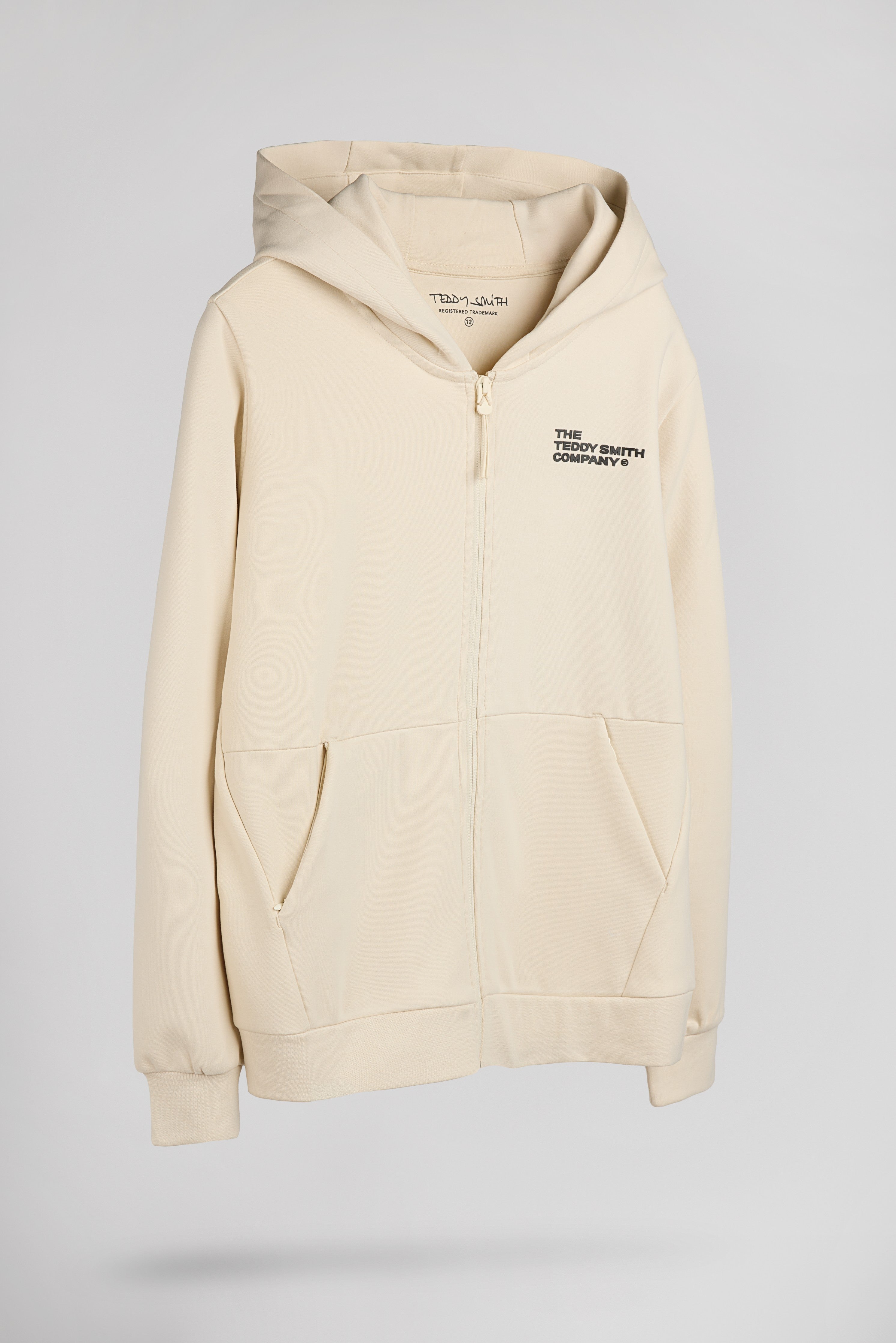Teddy Smith Giclass Company gilet garçon crème coton