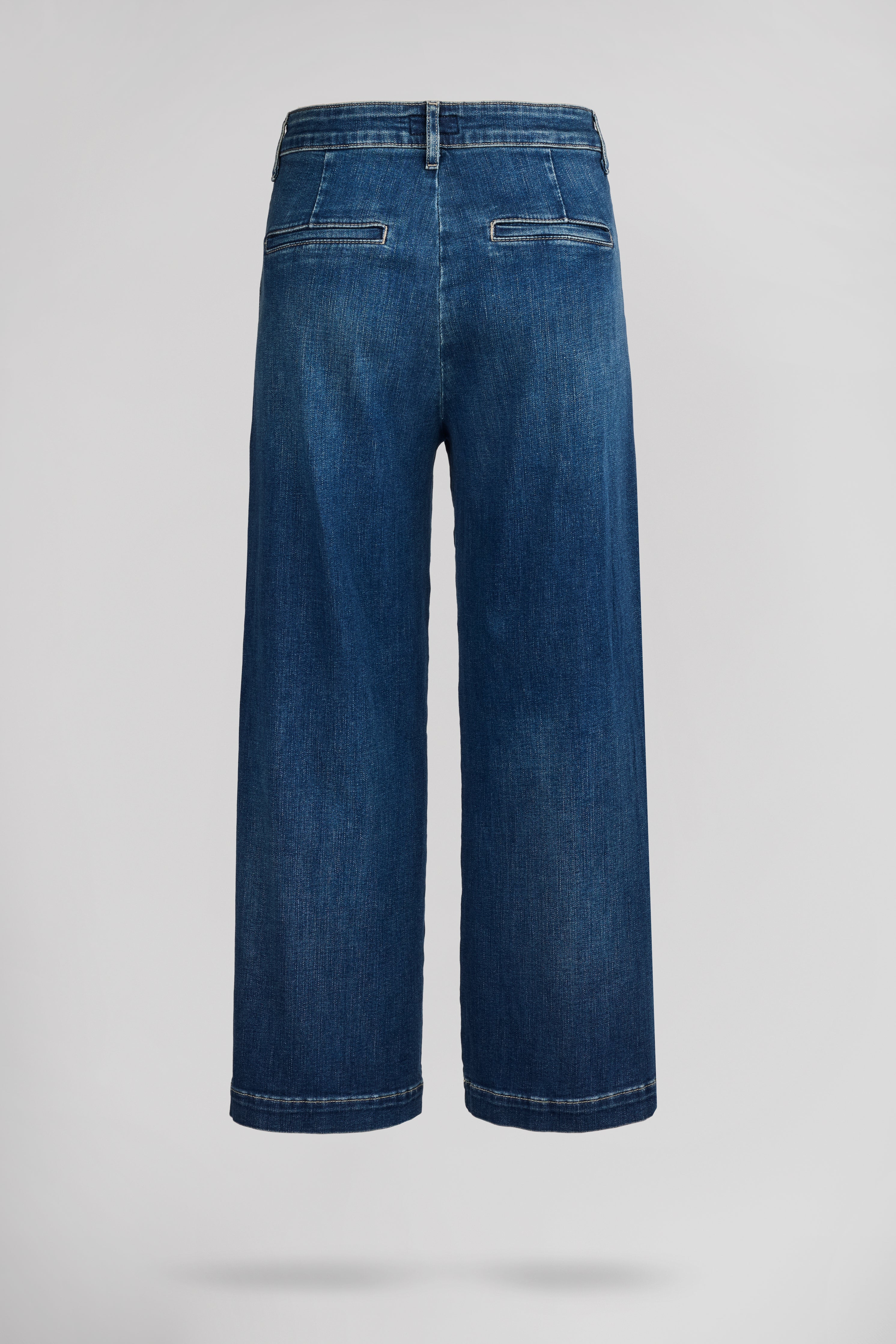 Teddy Smith P-Louisa jean large cropped femme bleu encre stretch