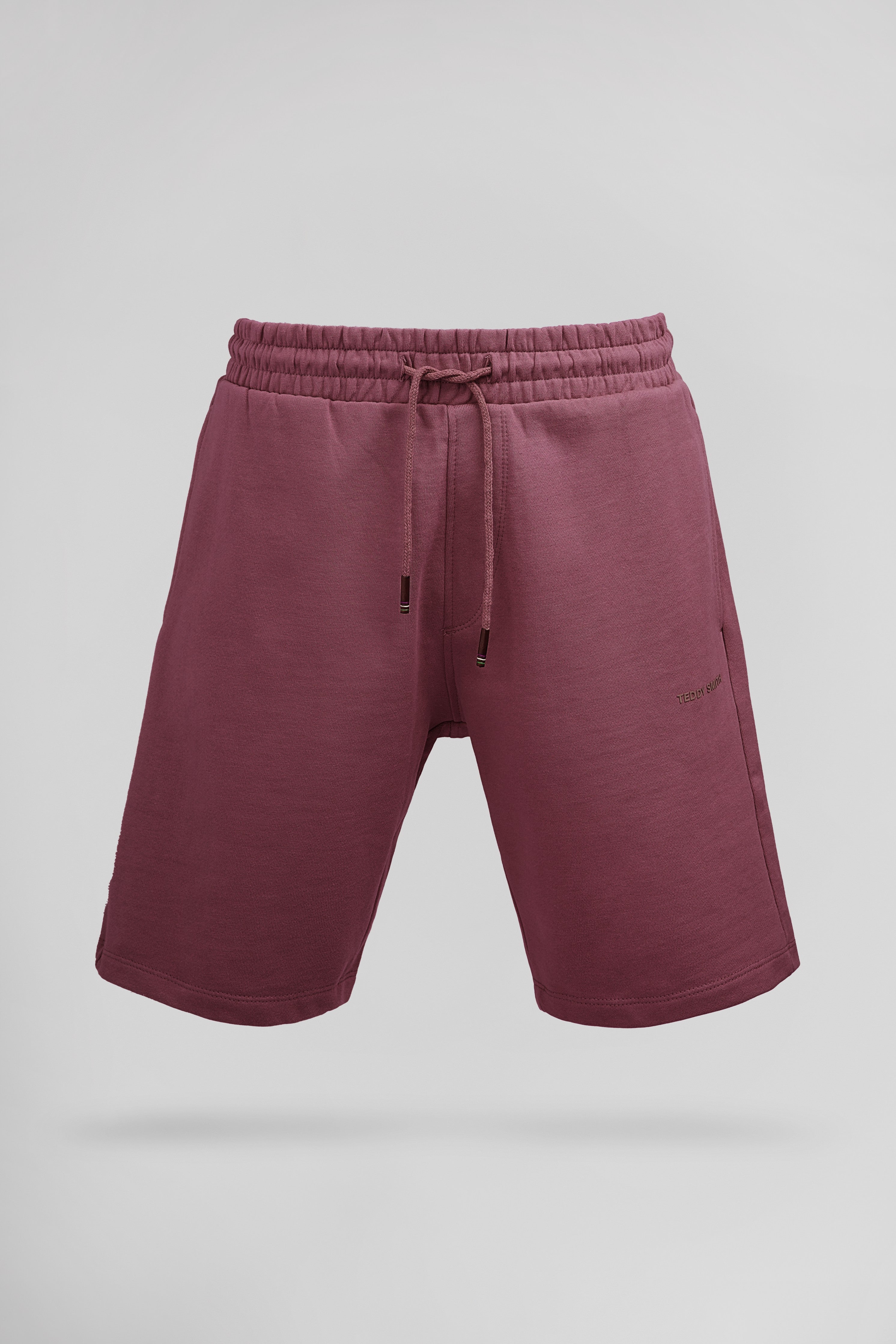 Teddy Smith S-Narky SH short molleton framboise homme
