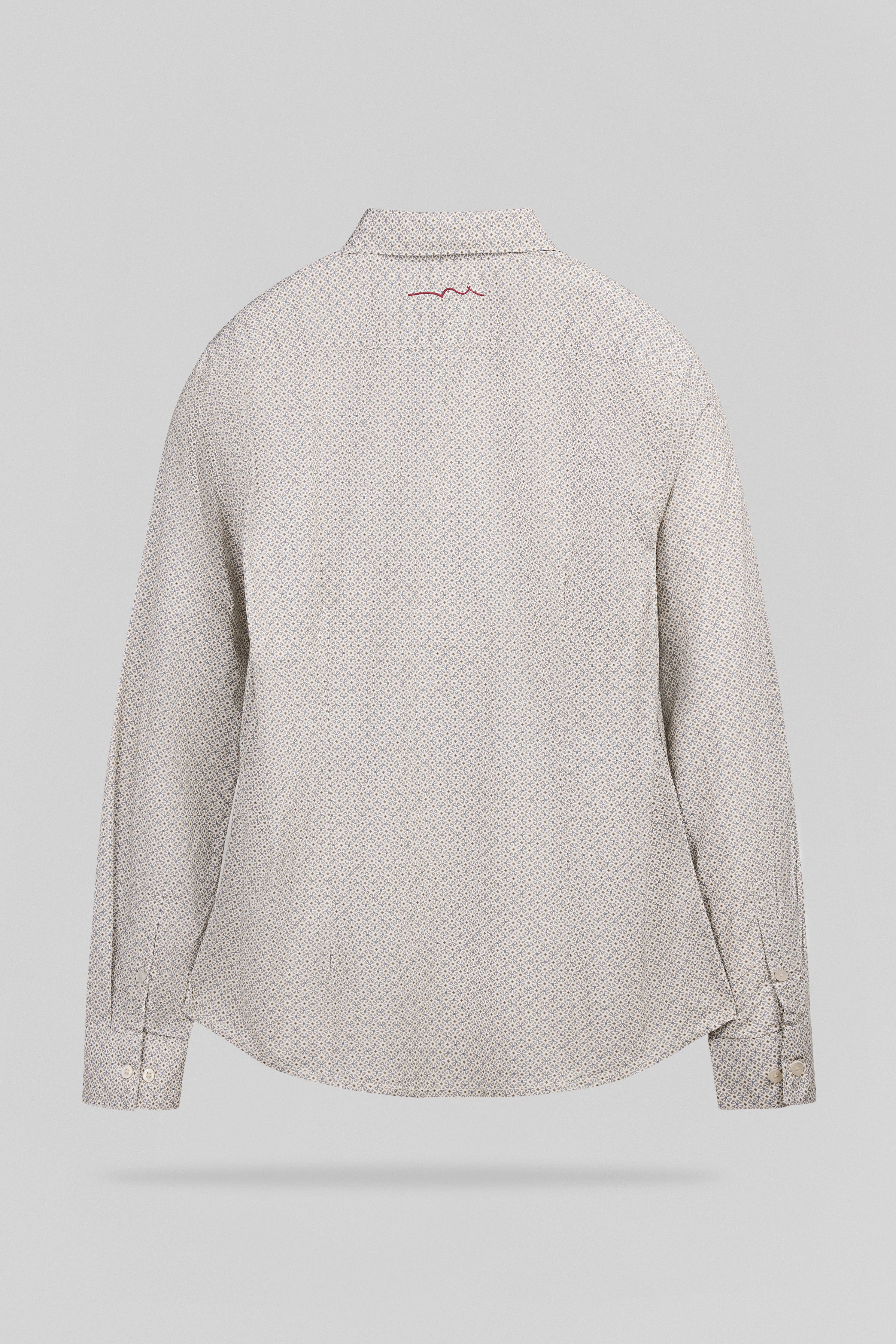 Teddy Smith Carton ML Cream chemise cintrée crème