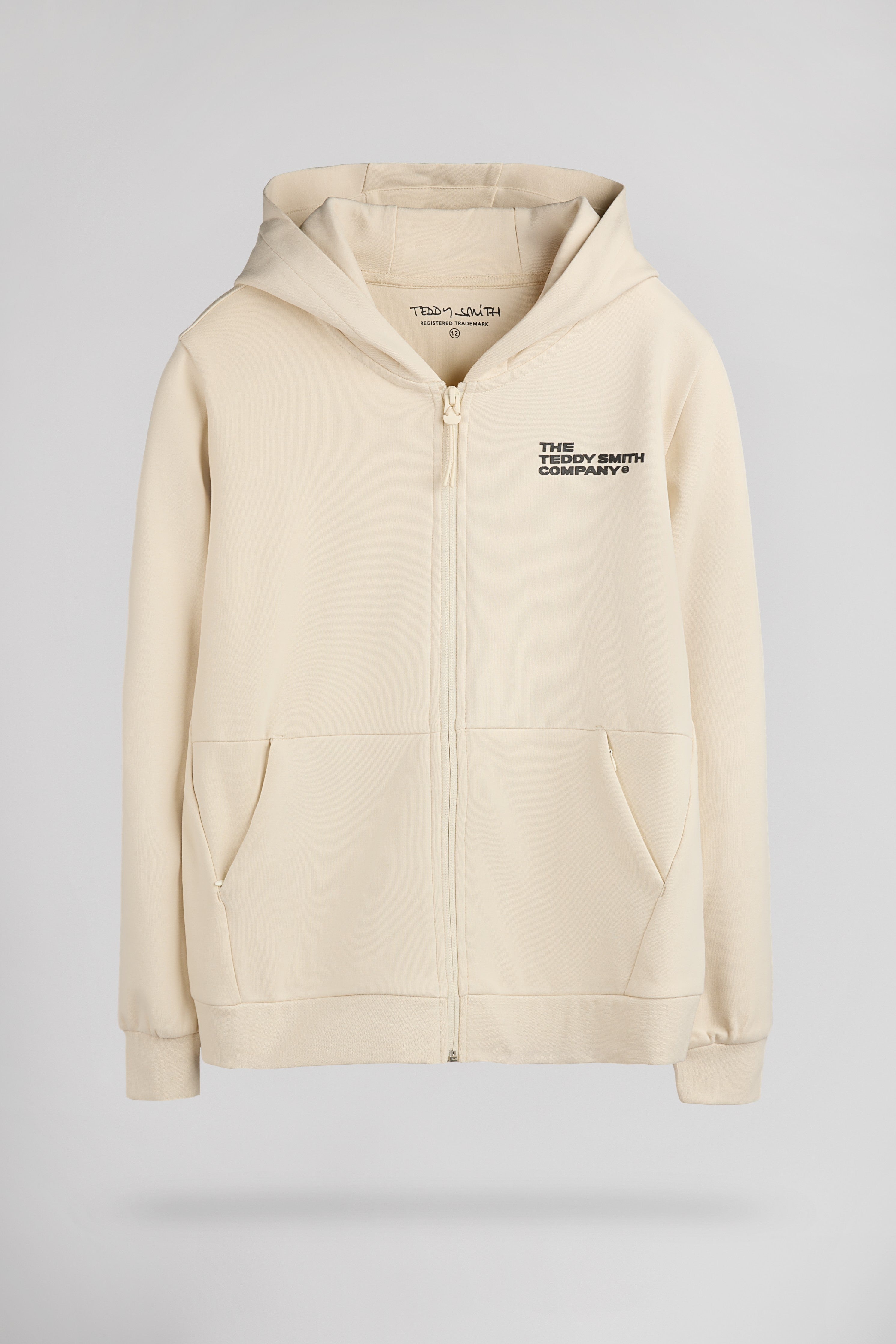 Teddy Smith Giclass Company gilet garçon crème coton