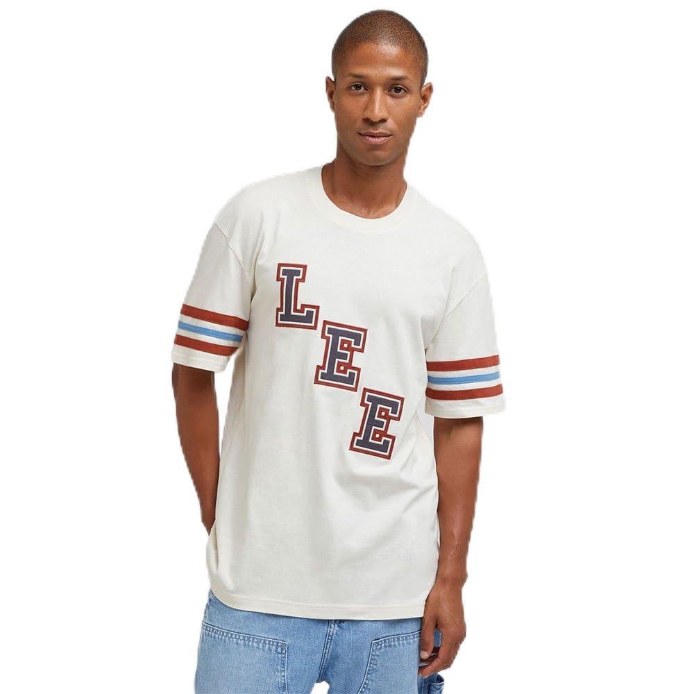 Lee Seasonal SS Tee t-shirt homme écru coton