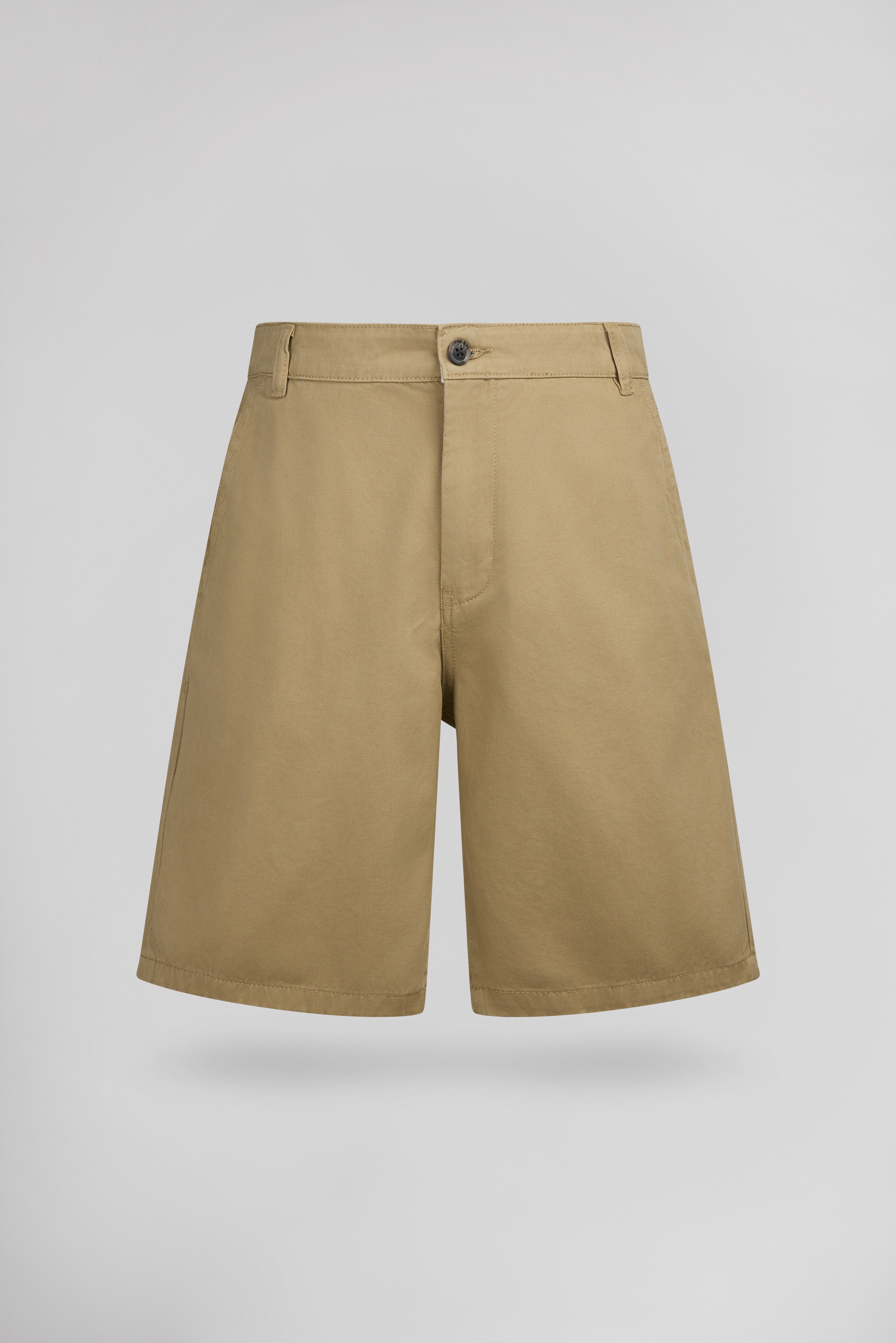 Teddy Smith S-Eddy Chino SH short Worker Beige coton