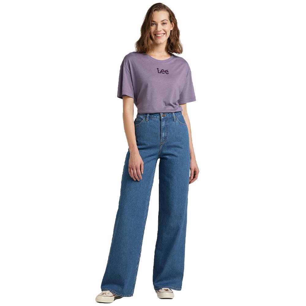 Lee Stella A Line jean femme coupe droite coton