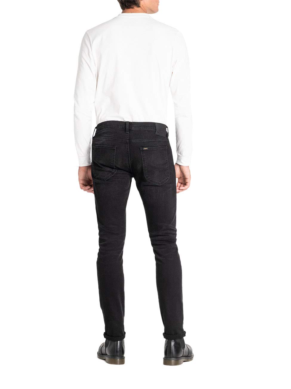 Lee Luke Jean Slim Homme Noir 31/32