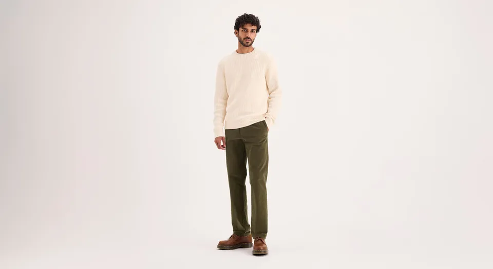 Dockers Ultimate Slim Fit chino vert Moss stretch
