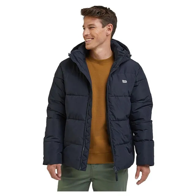 Lee Puffer Jacket veste matelassée noir coupe regular