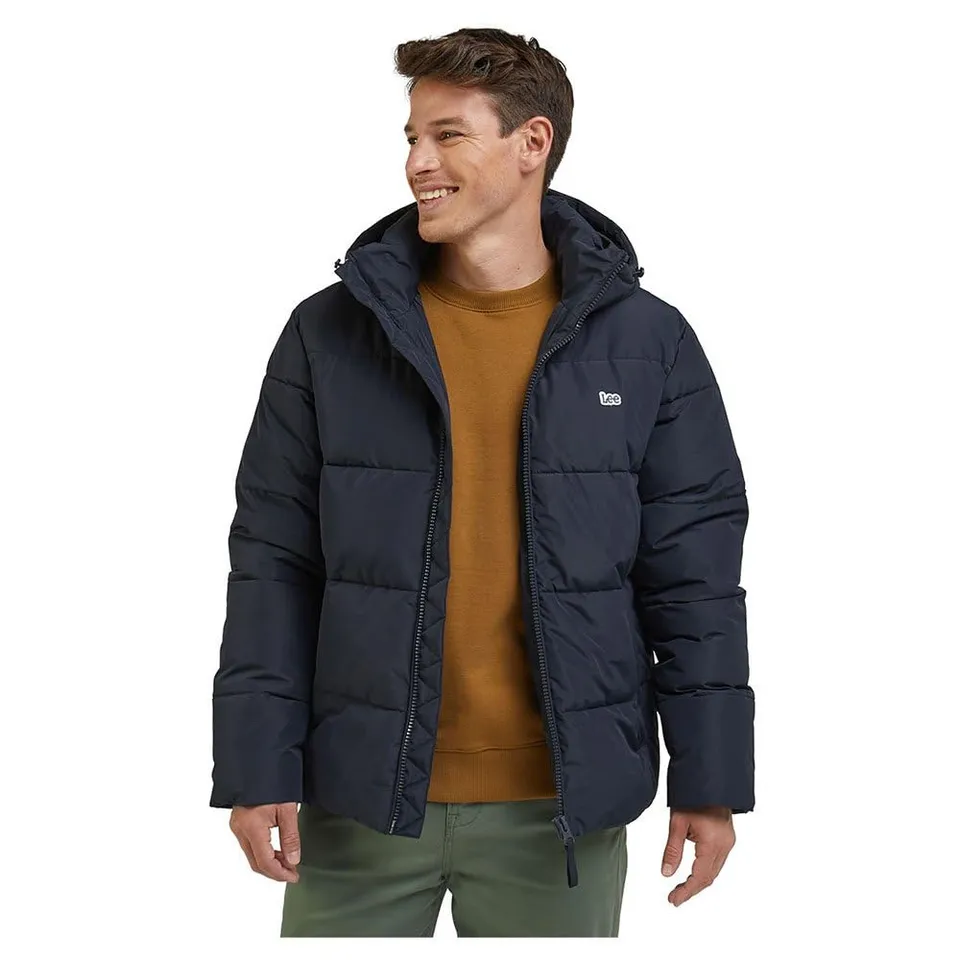 Lee Puffer Jacket veste matelassée noir coupe regular