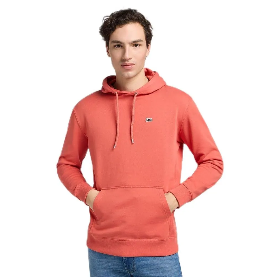 Lee Easy Fit sweat capuche homme coton marine