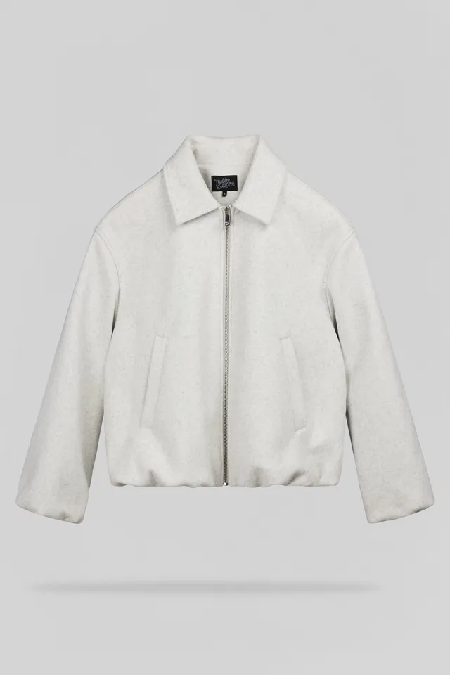 Teddy Smith B-Orana blouson ivoire chiné effet boule femme