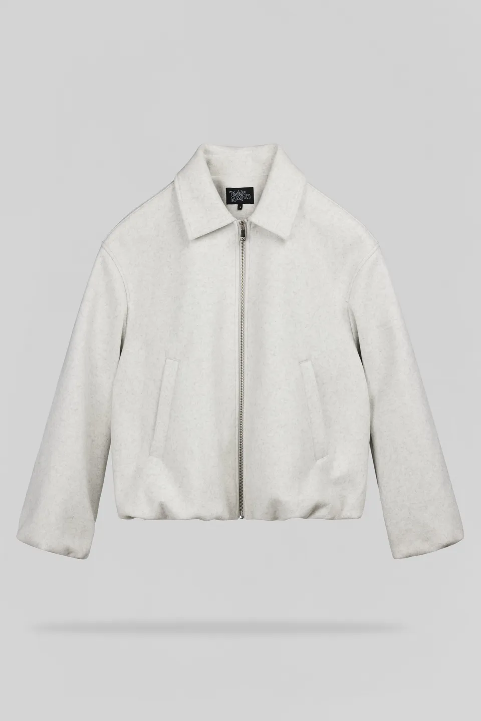 Teddy Smith B-Orana blouson ivoire chiné effet boule femme