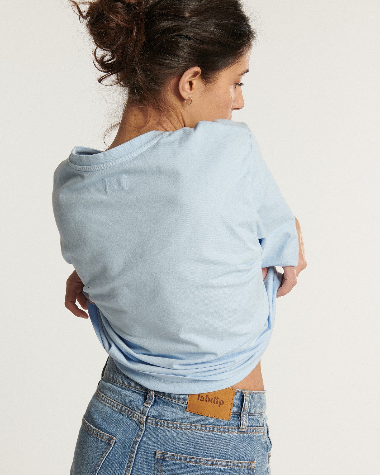 Labdip Carson Ice t-shirt coton coupe droite