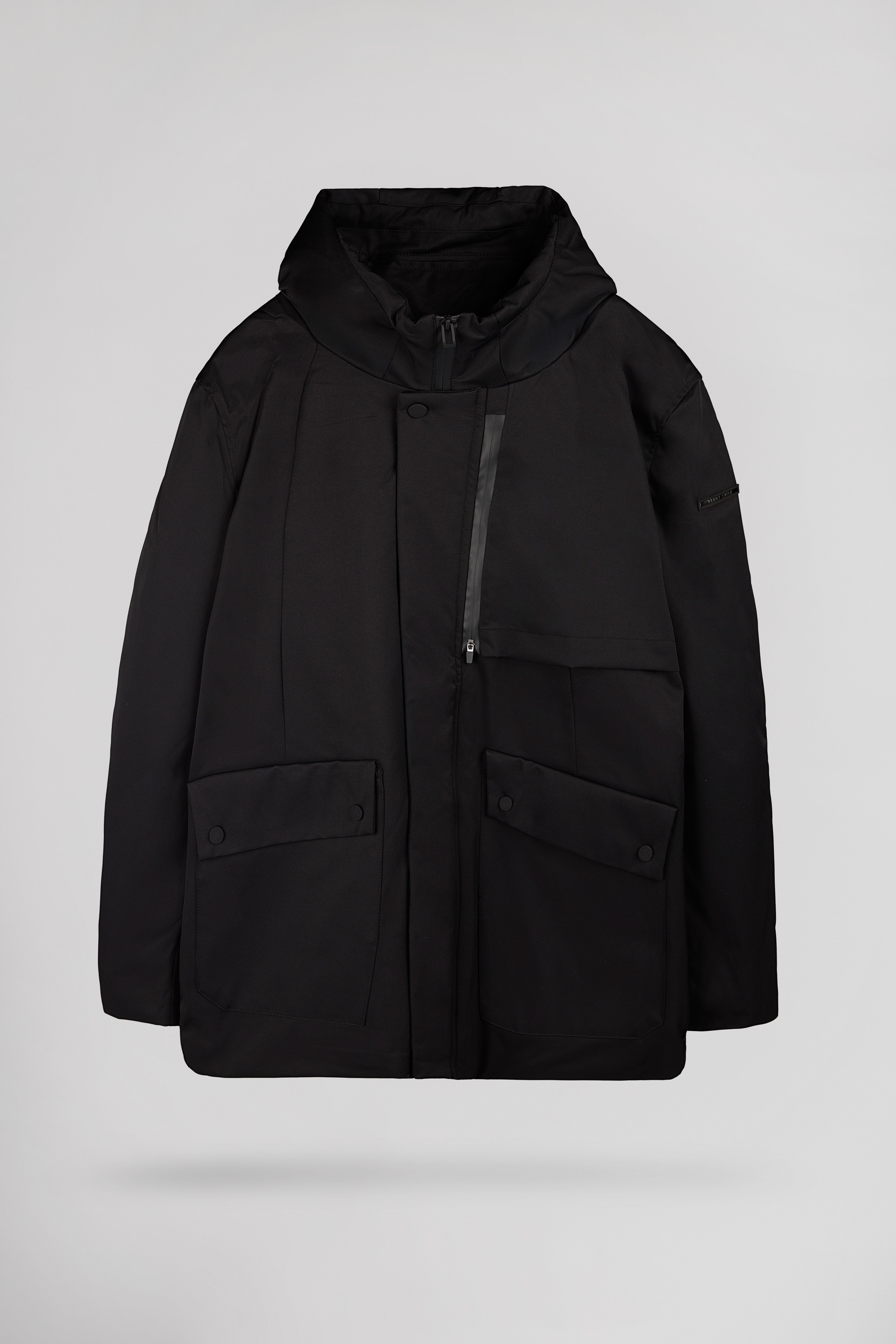 TEDDY SMITH P-ADVARD parka déperlante noire homme