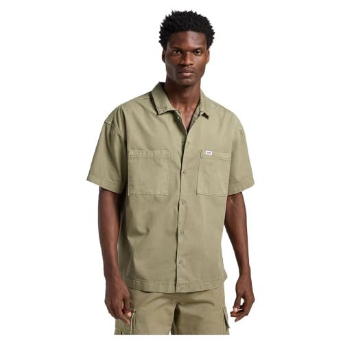 Lee Mechanic Shirt chemise homme vert mercantile coton