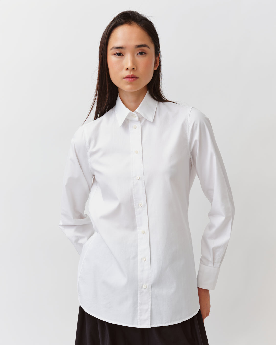 Diega Ceza chemise droite blanche
