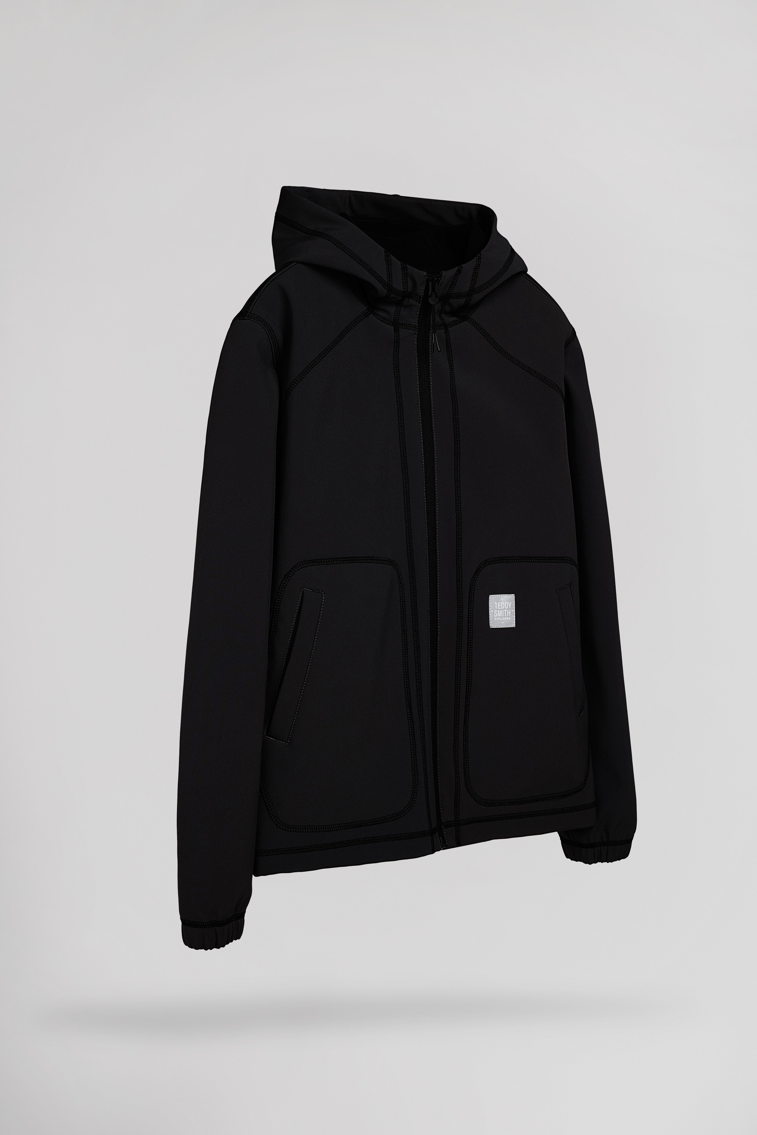 Teddy Smith B-Randy JR blouson softshell noir garcon