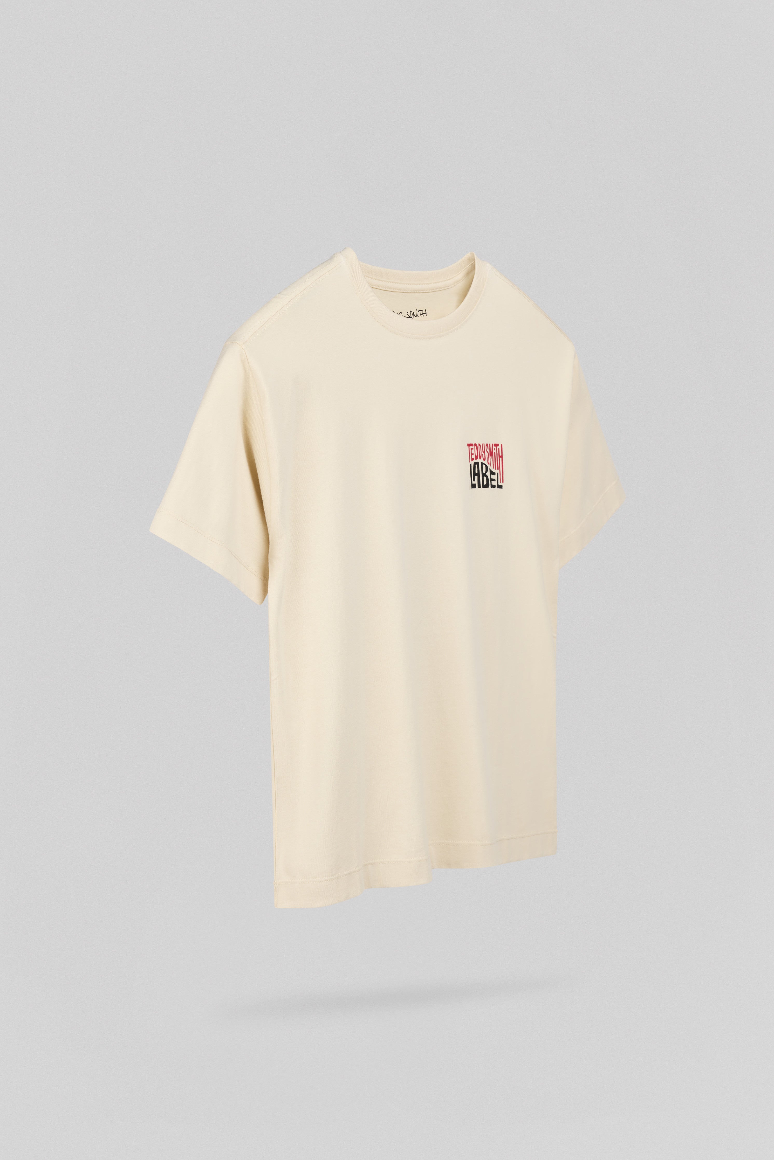 Teddy Smith T-Musik MC JR t-shirt cream coton