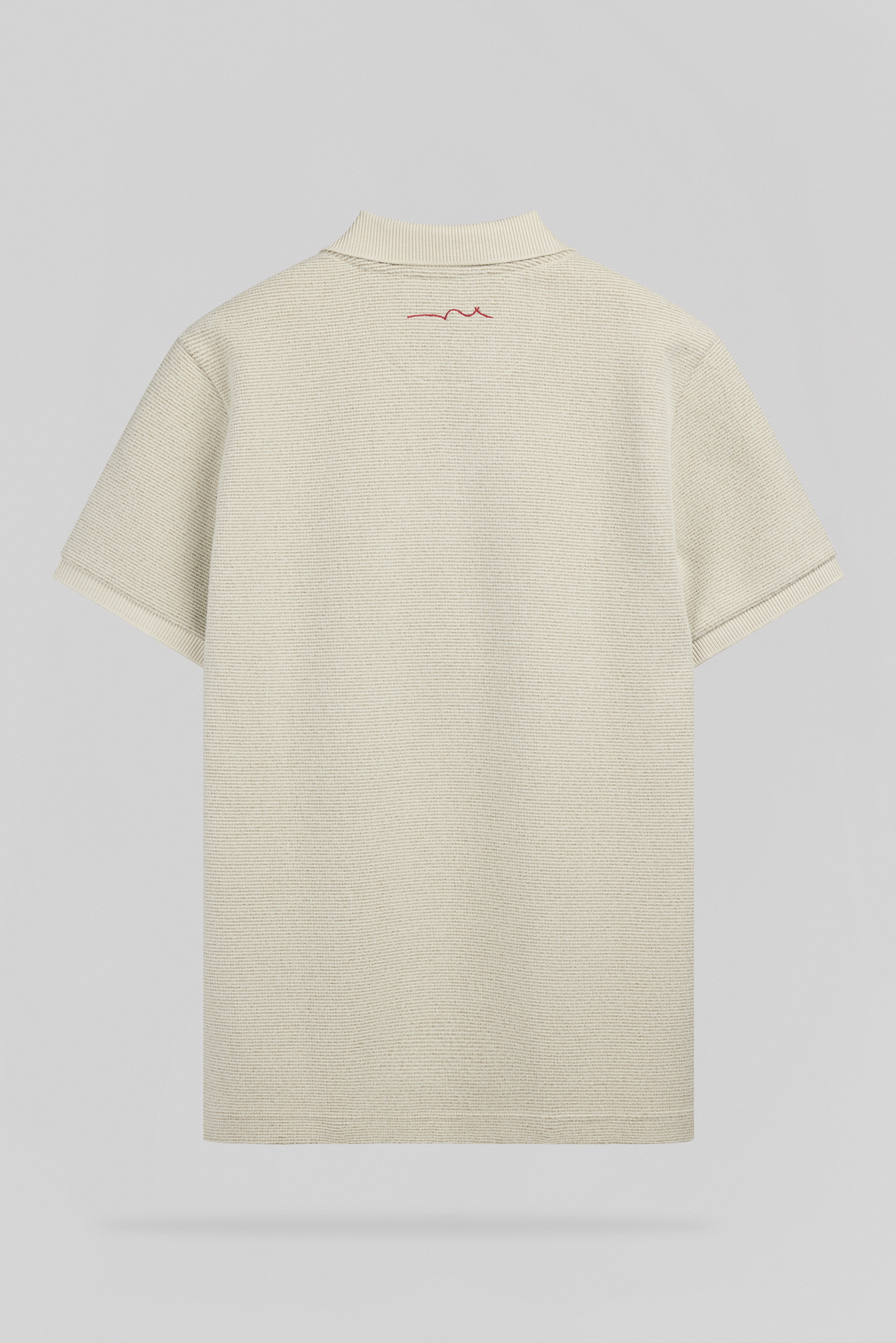 Teddy Smith P-Sonrad MC Polo homme crème waffle