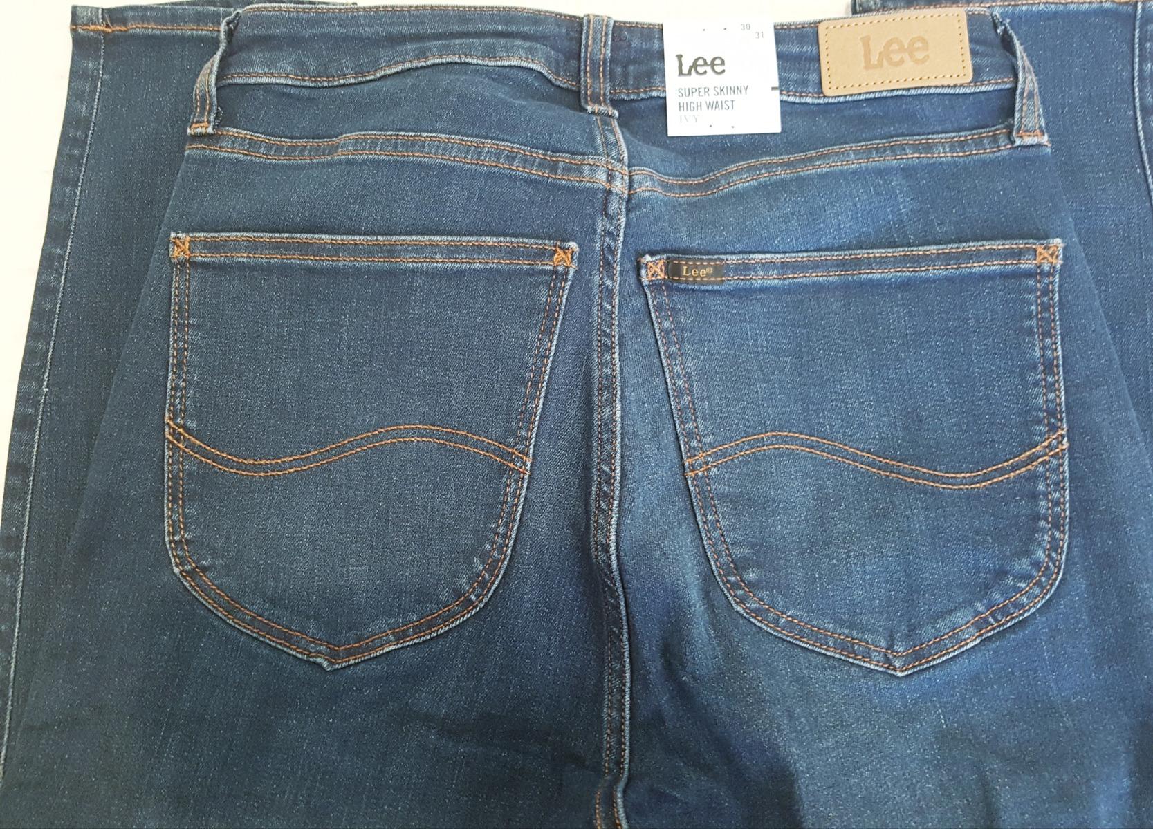 Lee Carol pantalon femme 24W/31L beige taille haute