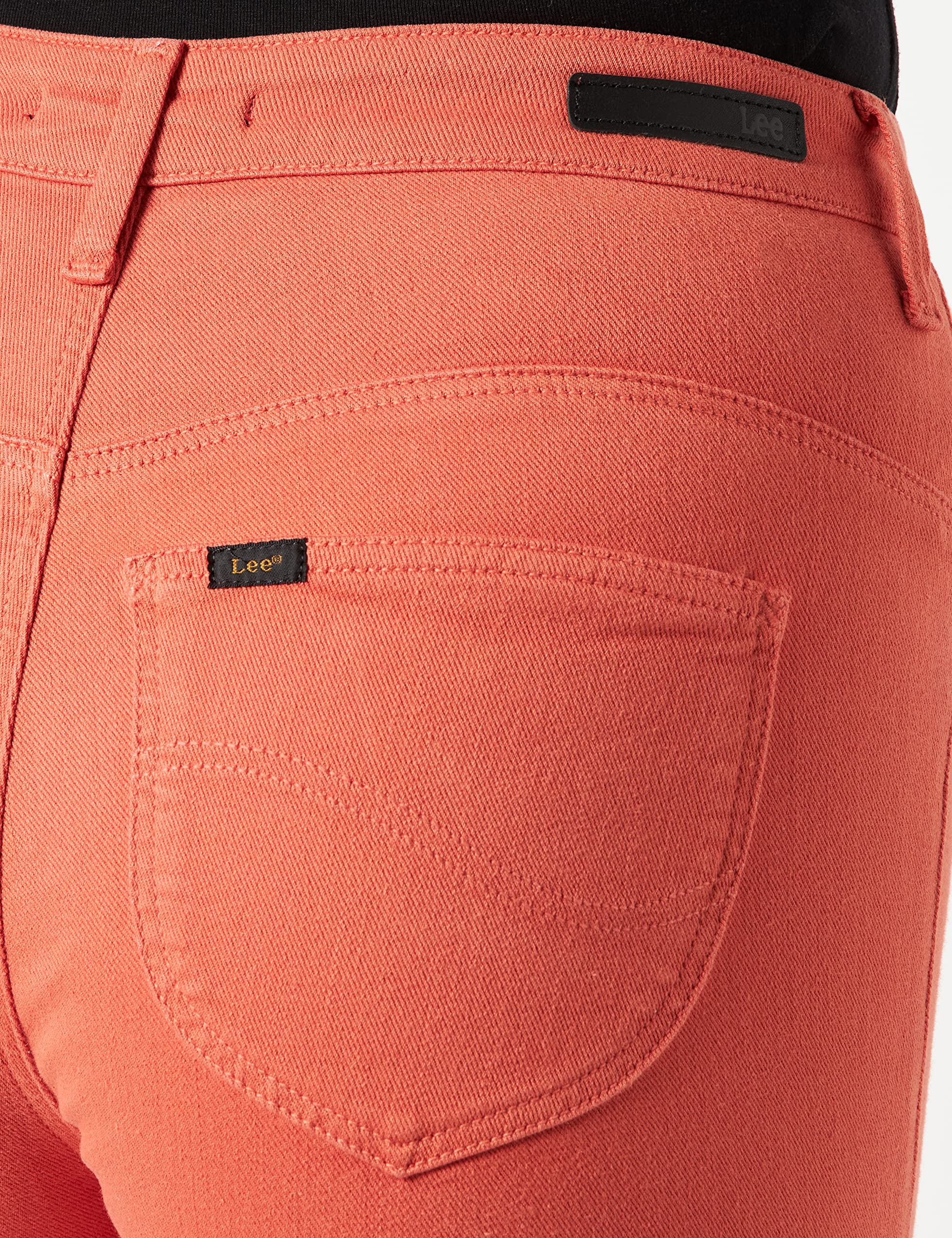 Lee Scarlett Body Optix jean skinny rouge paprika 27/31