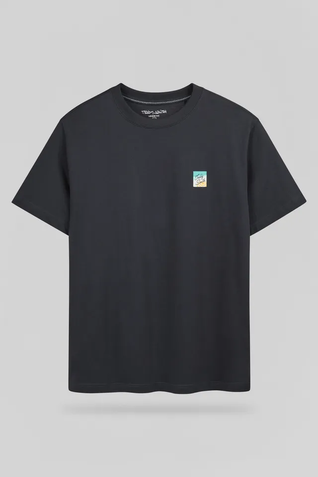 Teddy Smith T-Edric MC t-shirt dark navy homme