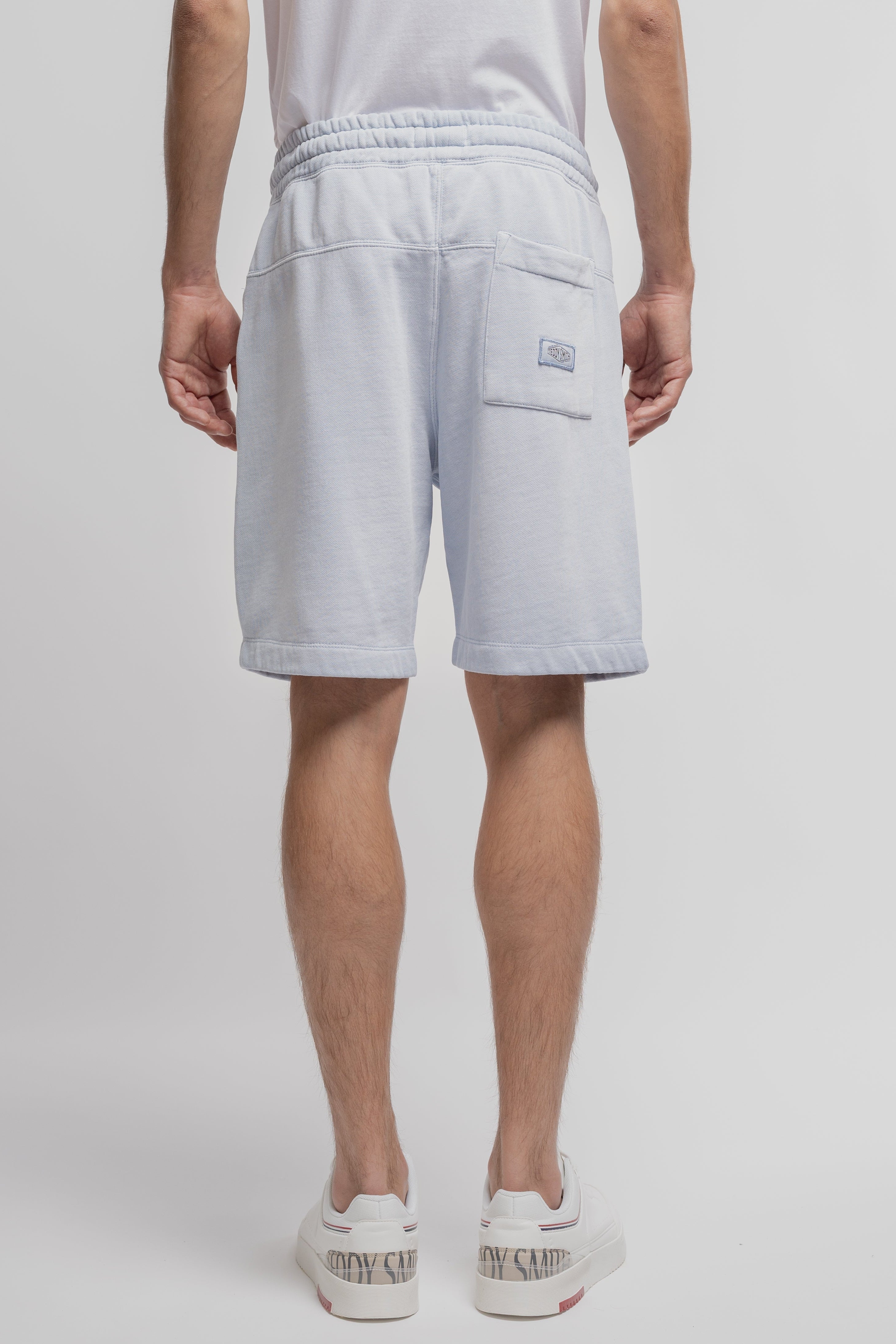 Teddy Smith S-Nateo short ample bleu pastel fleece