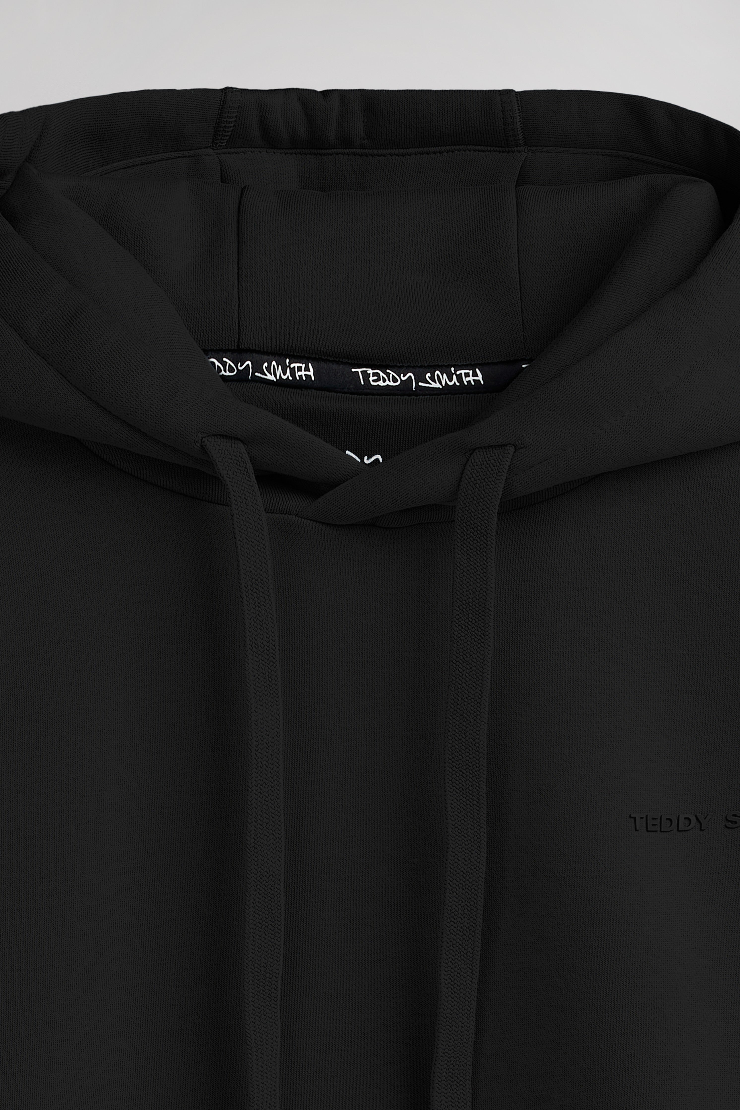 Teddy Smith S-Nark Hoody sweat capuche noir homme