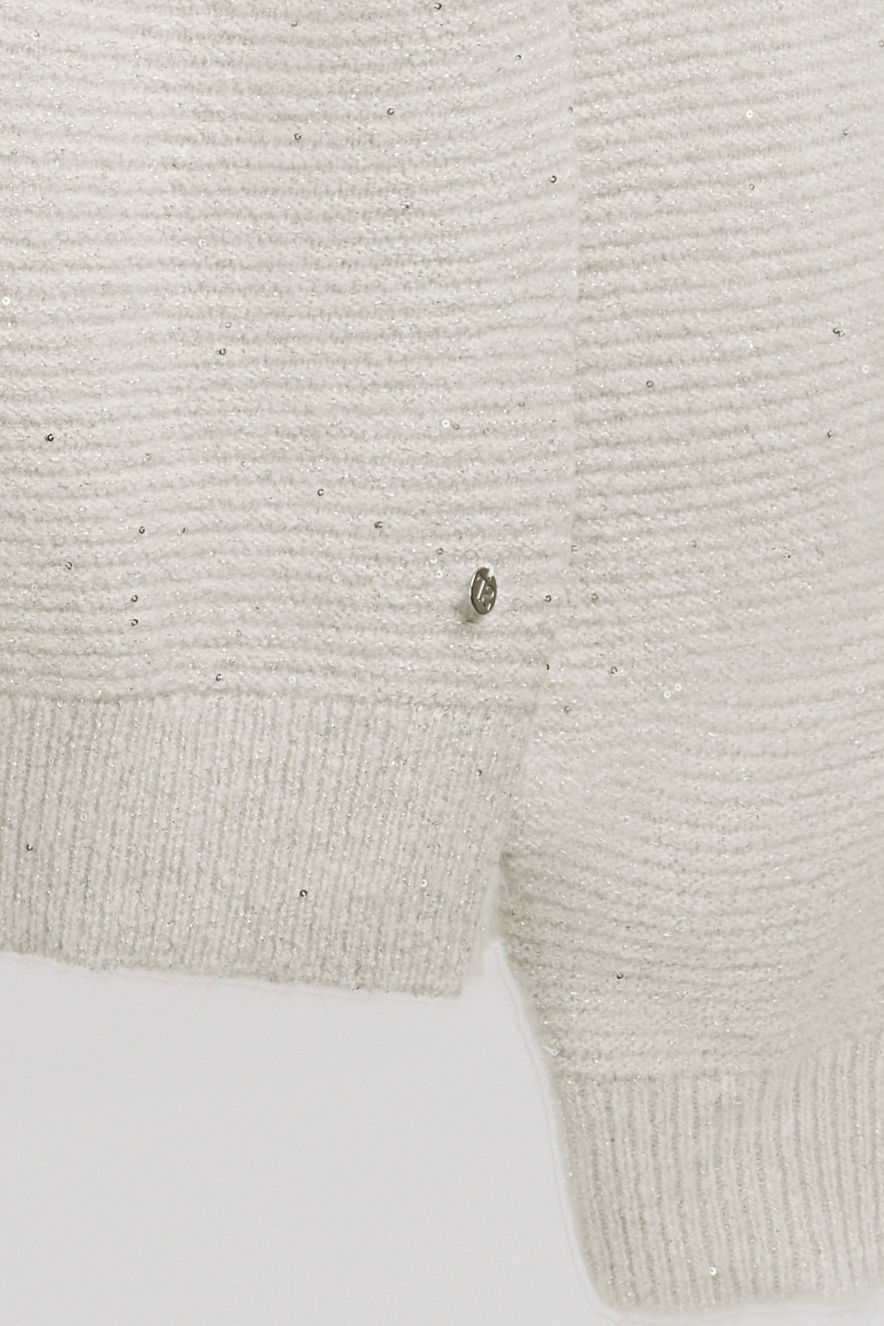 Teddy Smith P-Rachel pull col V Middle White taille XS